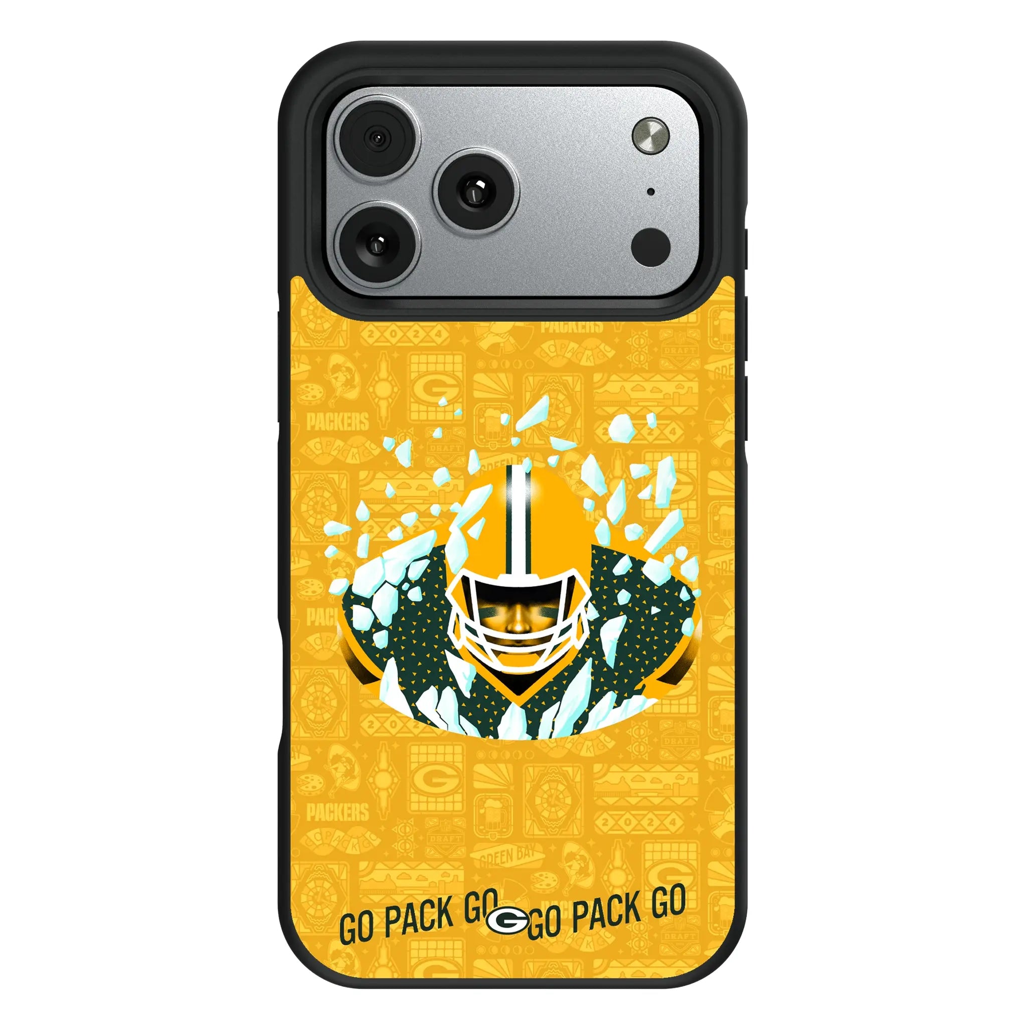 Green Bay Packers 2024 Illustrated Limited Edition Bump Phone Case