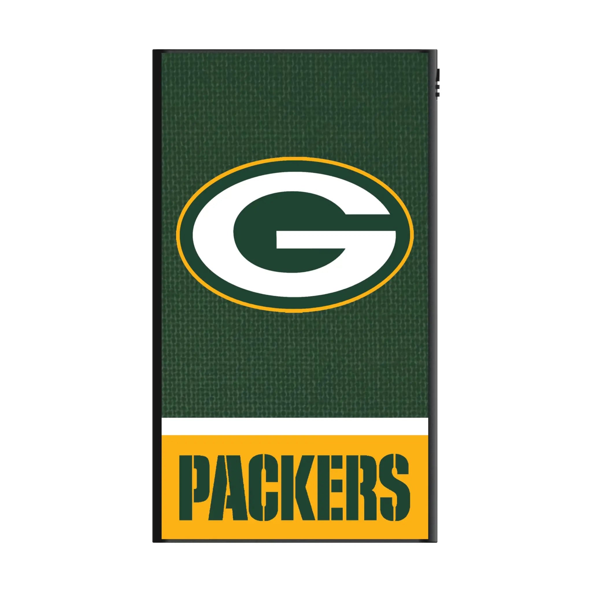 Green Bay Packers Endzone Solid 5000mAh Flat Powerbank