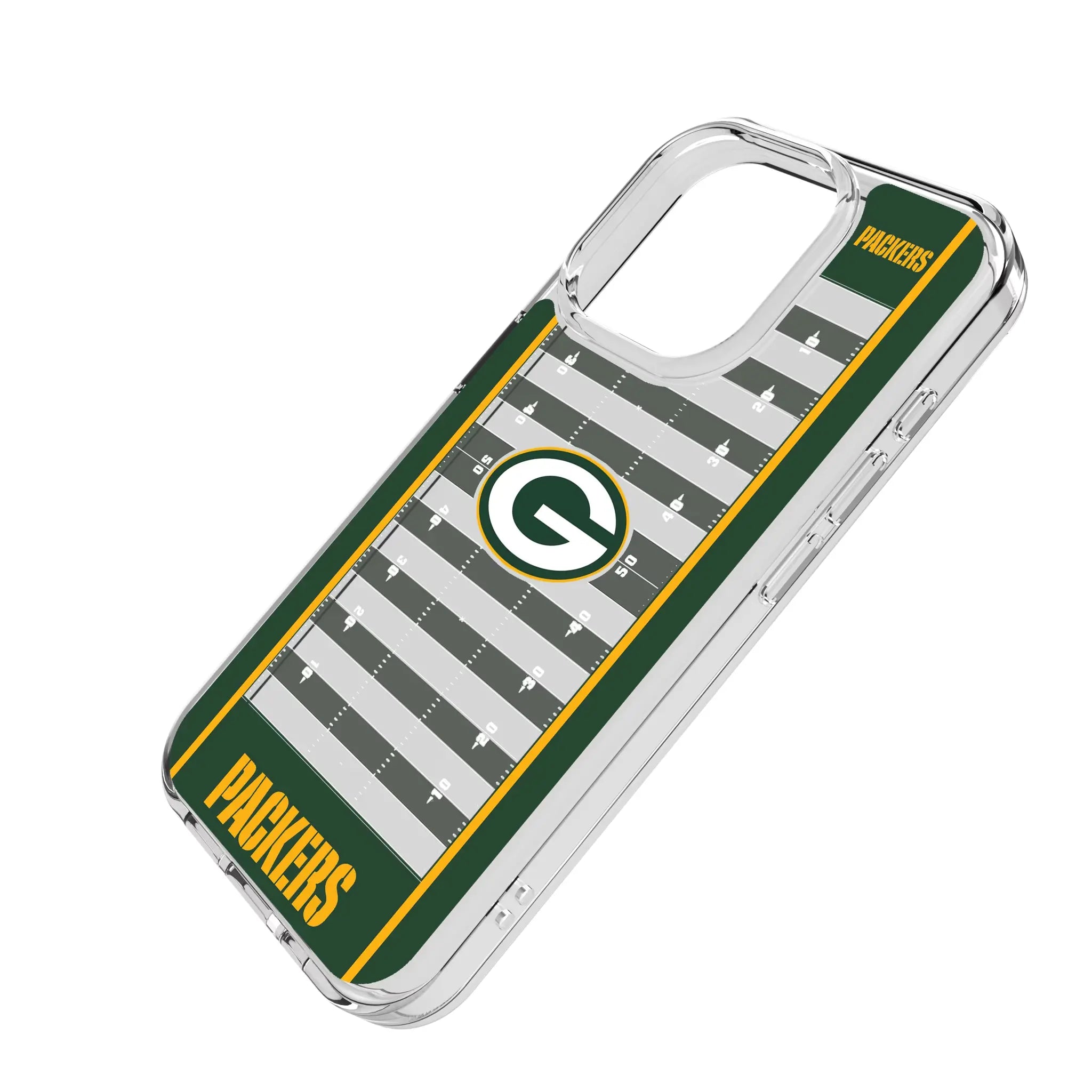 Green Bay Packers Field Clear Phone Case for Apple iPhone