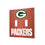 Green Bay Packers Football Hidden-Screw Light Switch Plate