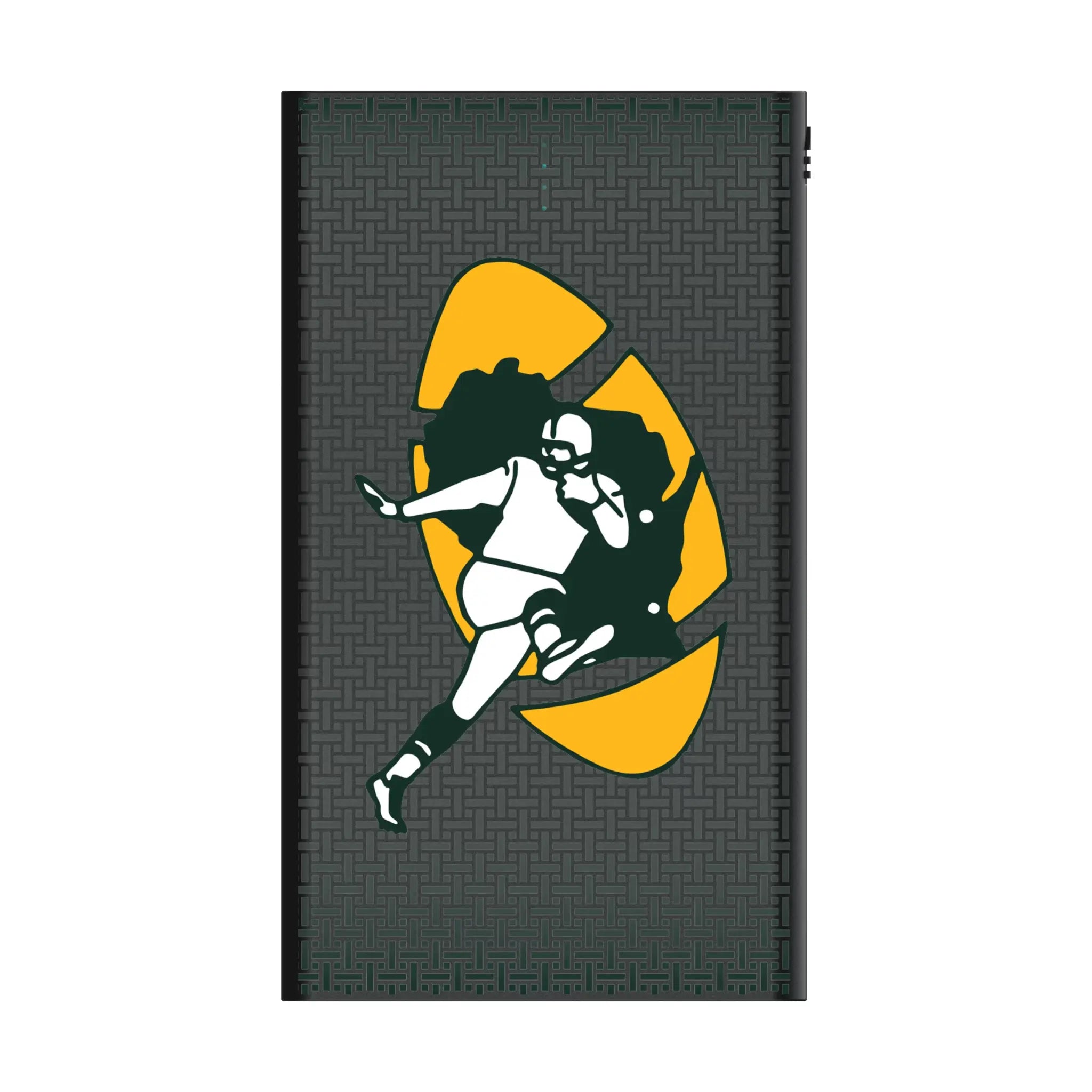 Green Bay Packers Historic Collection Linen 5000mAh Flat Powerbank