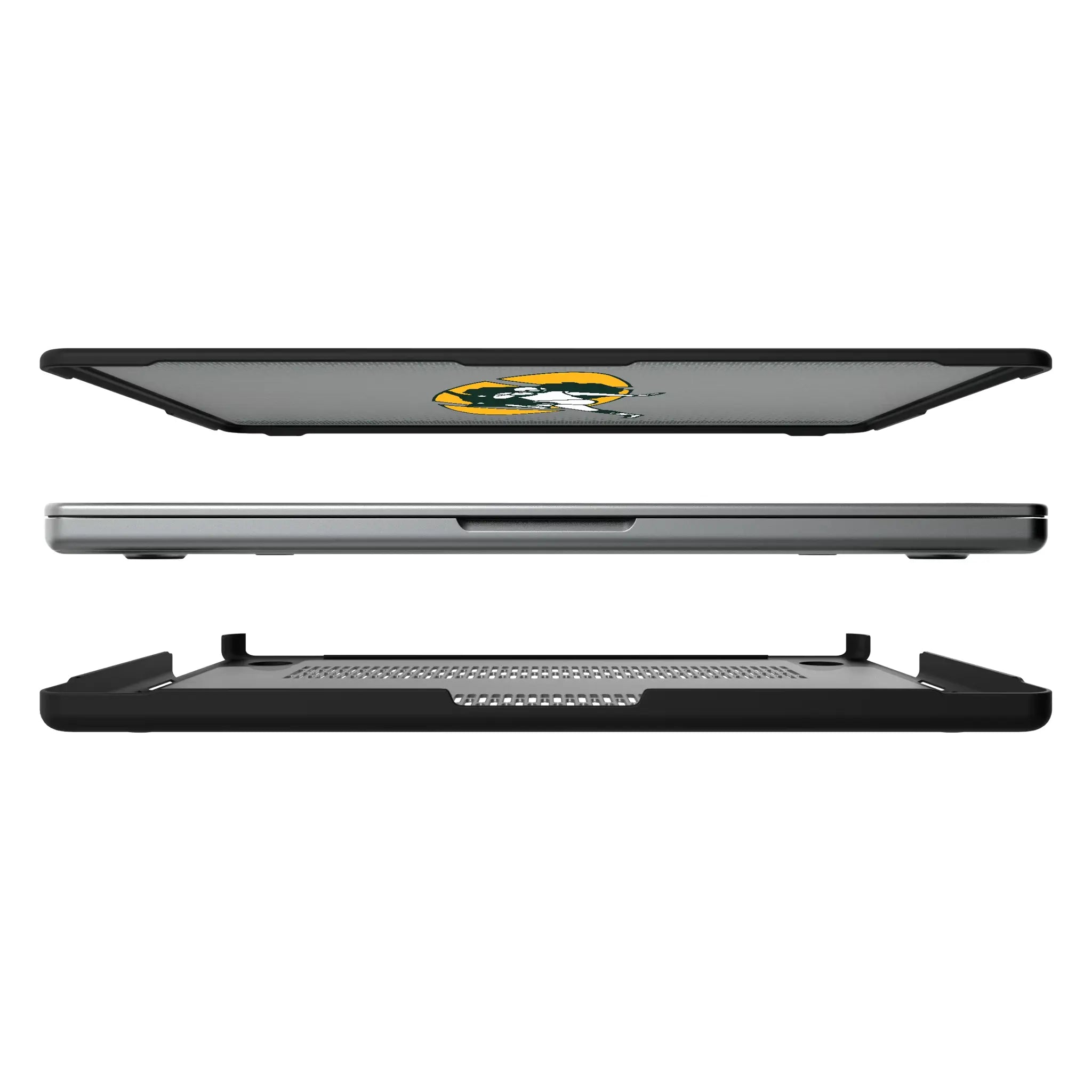 Green Bay Packers Historic Collection Linen Laptop Case for Apple MacBook
