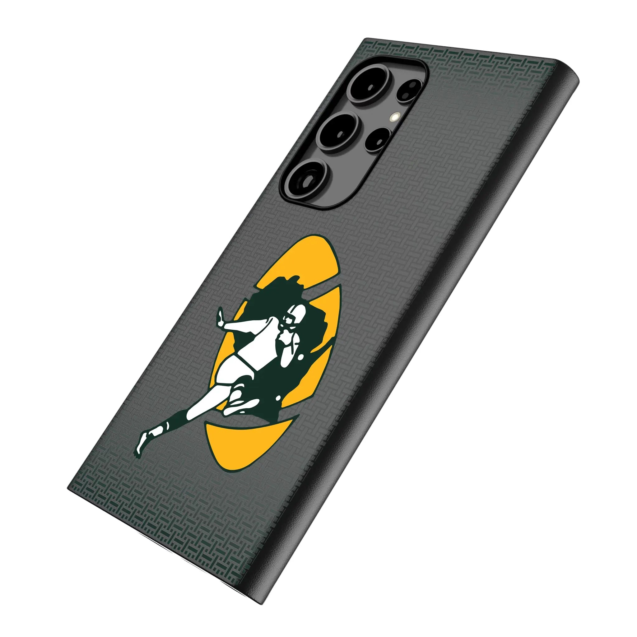 Green Bay Packers Historic Collection Linen MagSafe Compatible Phone Case for Samsung Galaxy
