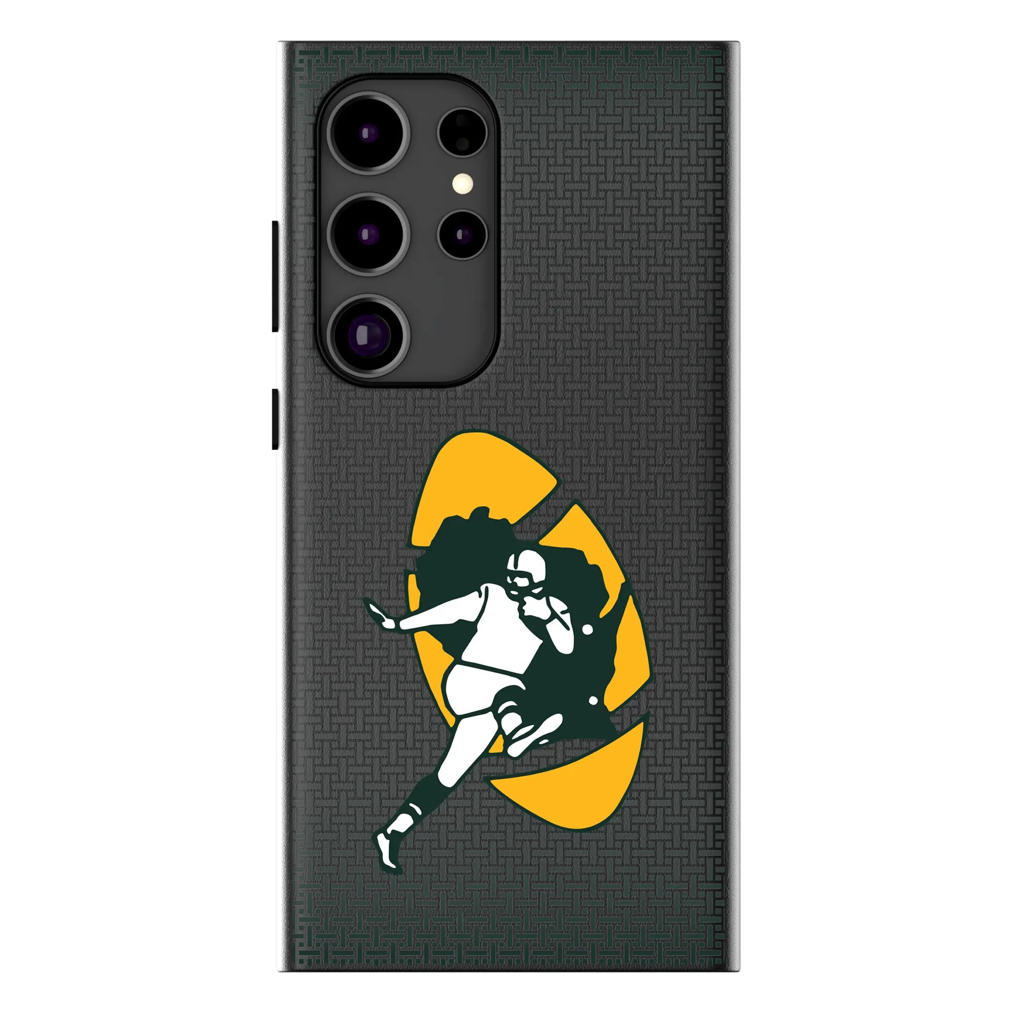 Green Bay Packers Historic Collection Linen MagSafe Compatible Phone Case for Samsung Galaxy