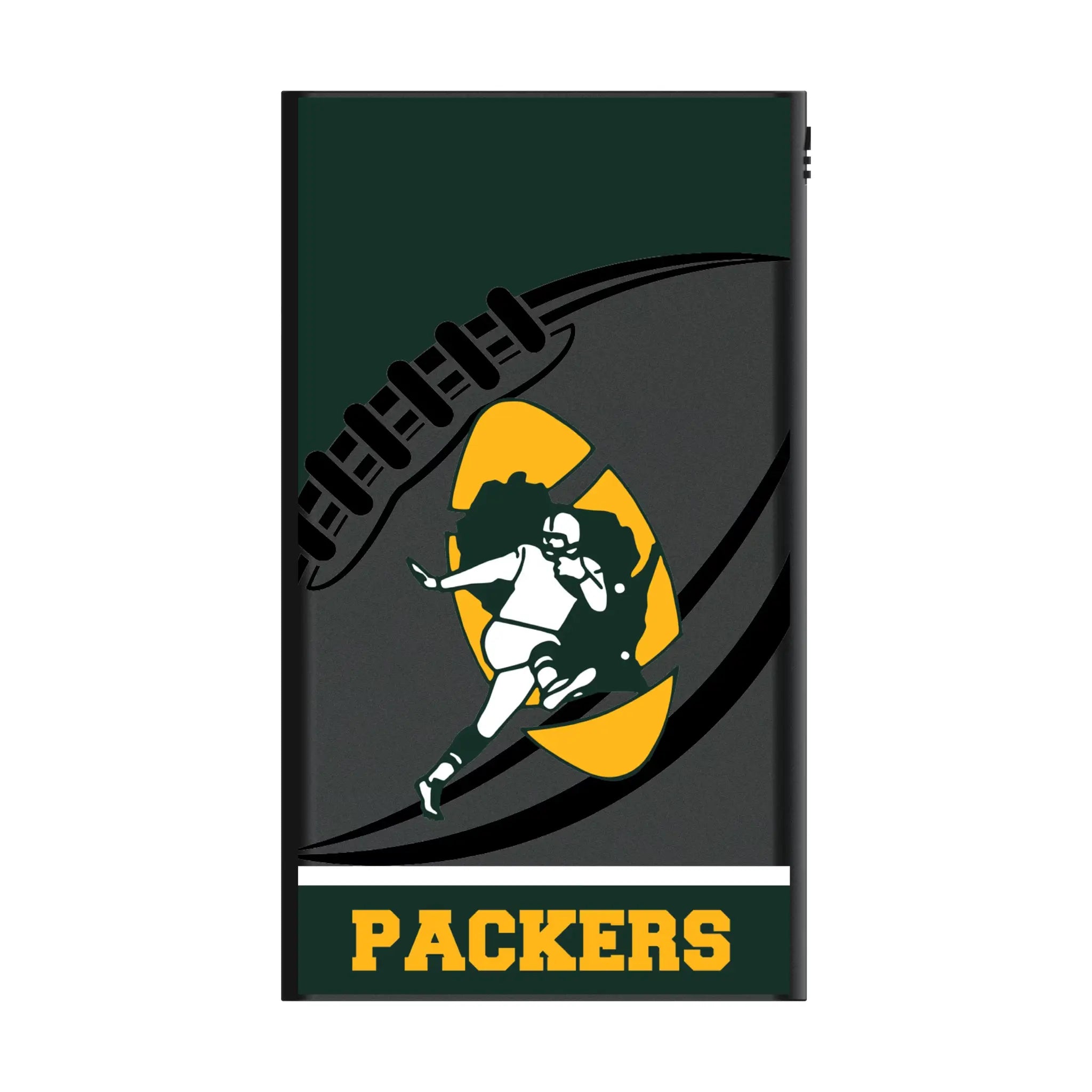 Green Bay Packers Historic Collection Passtime 5000mAh Flat Powerbank