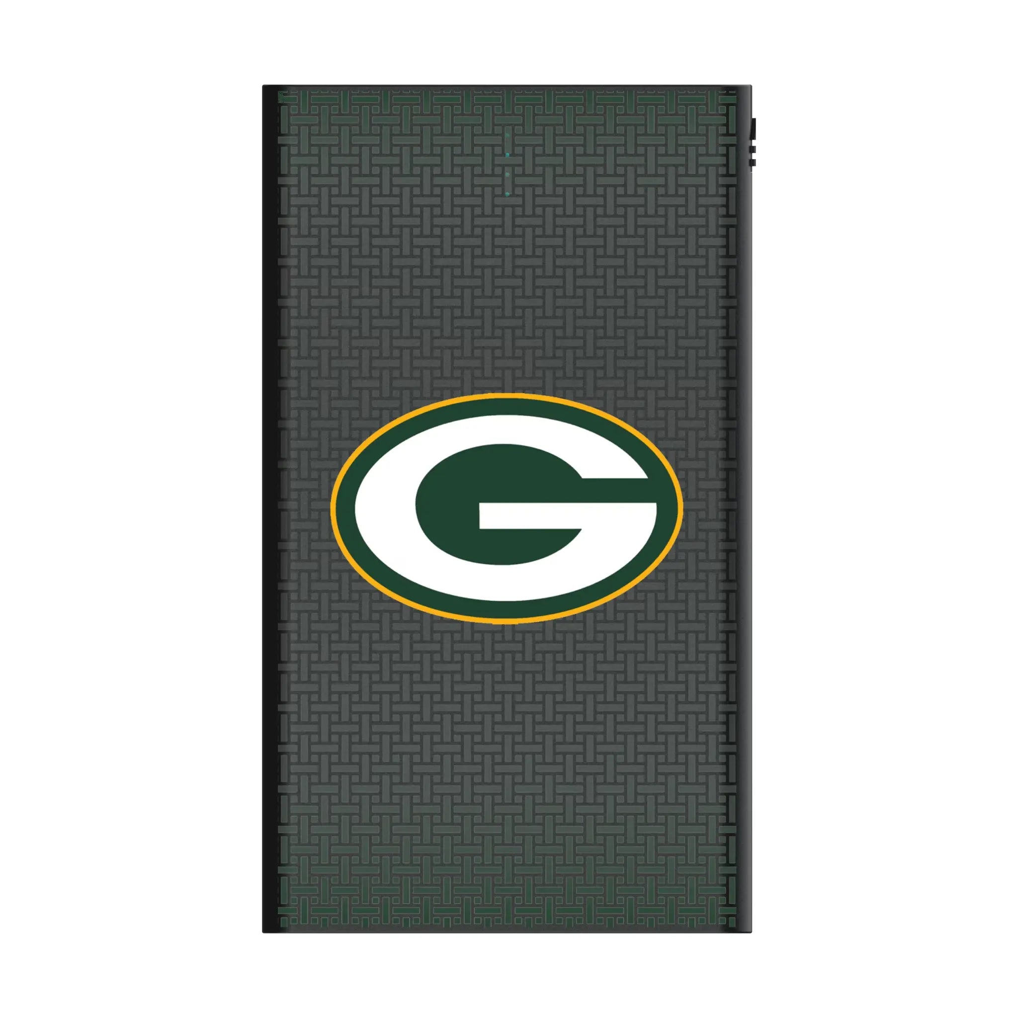 Green Bay Packers Linen 5000mAh Flat Powerbank