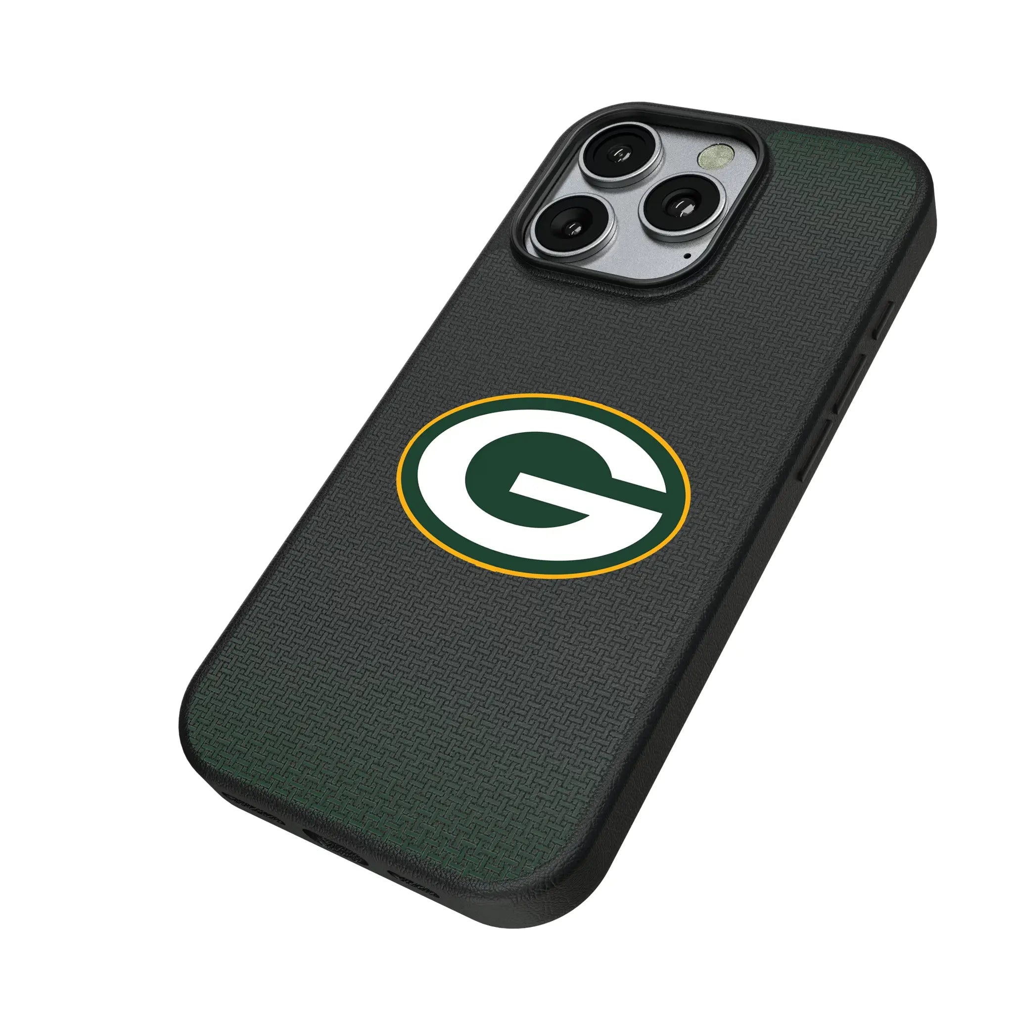 Green Bay Packers Linen MagSafe Compatible Phone Case for Apple iPhone