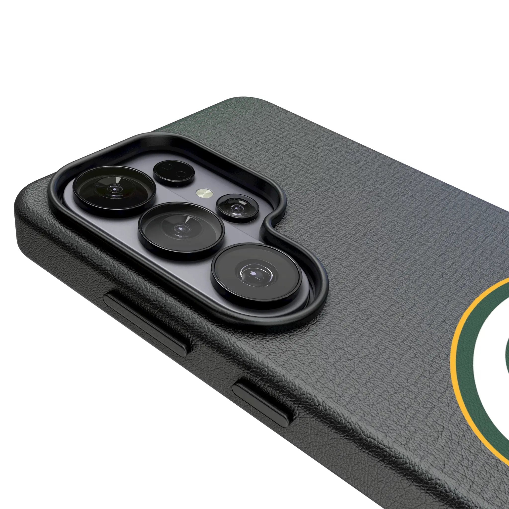 Green Bay Packers Linen MagSafe Compatible Phone Case for Samsung Galaxy