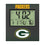 Green Bay Packers Linen Wall Clock