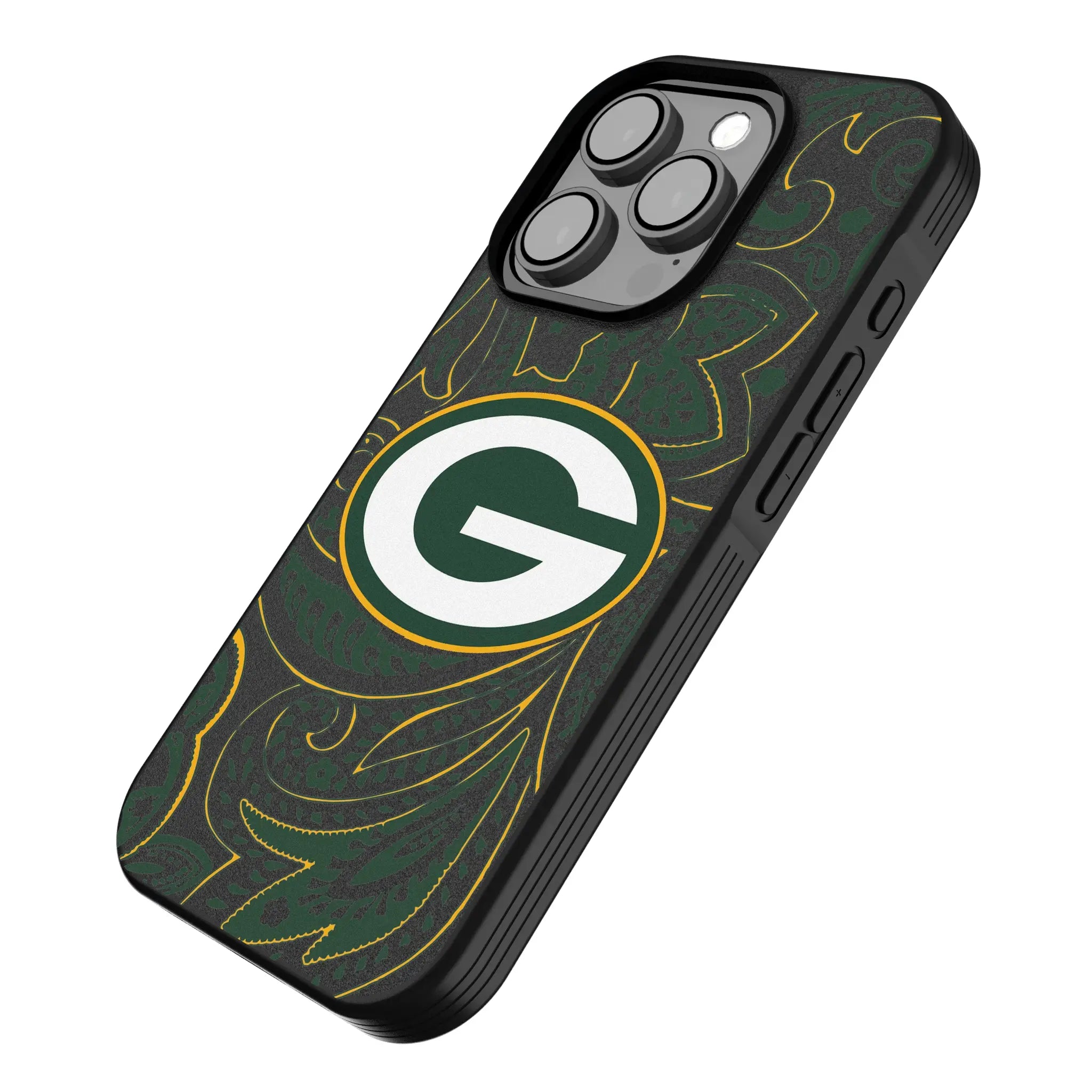 Green Bay Packers Paisley Bump Phone Case