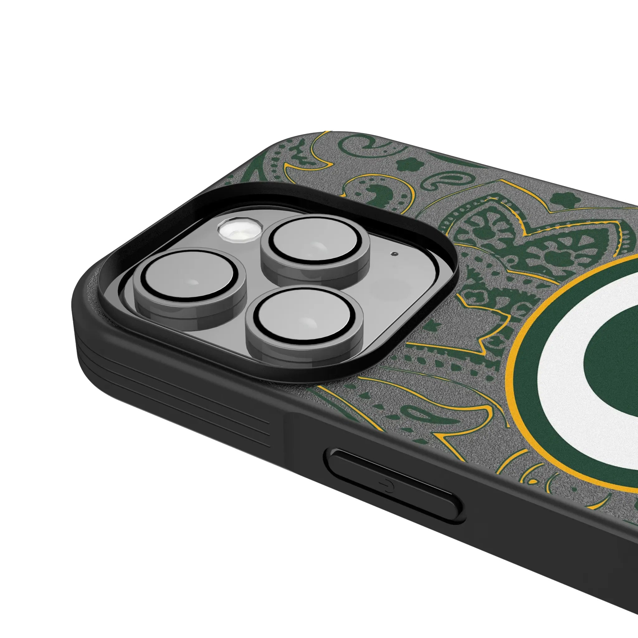 Green Bay Packers Paisley Bump Phone Case
