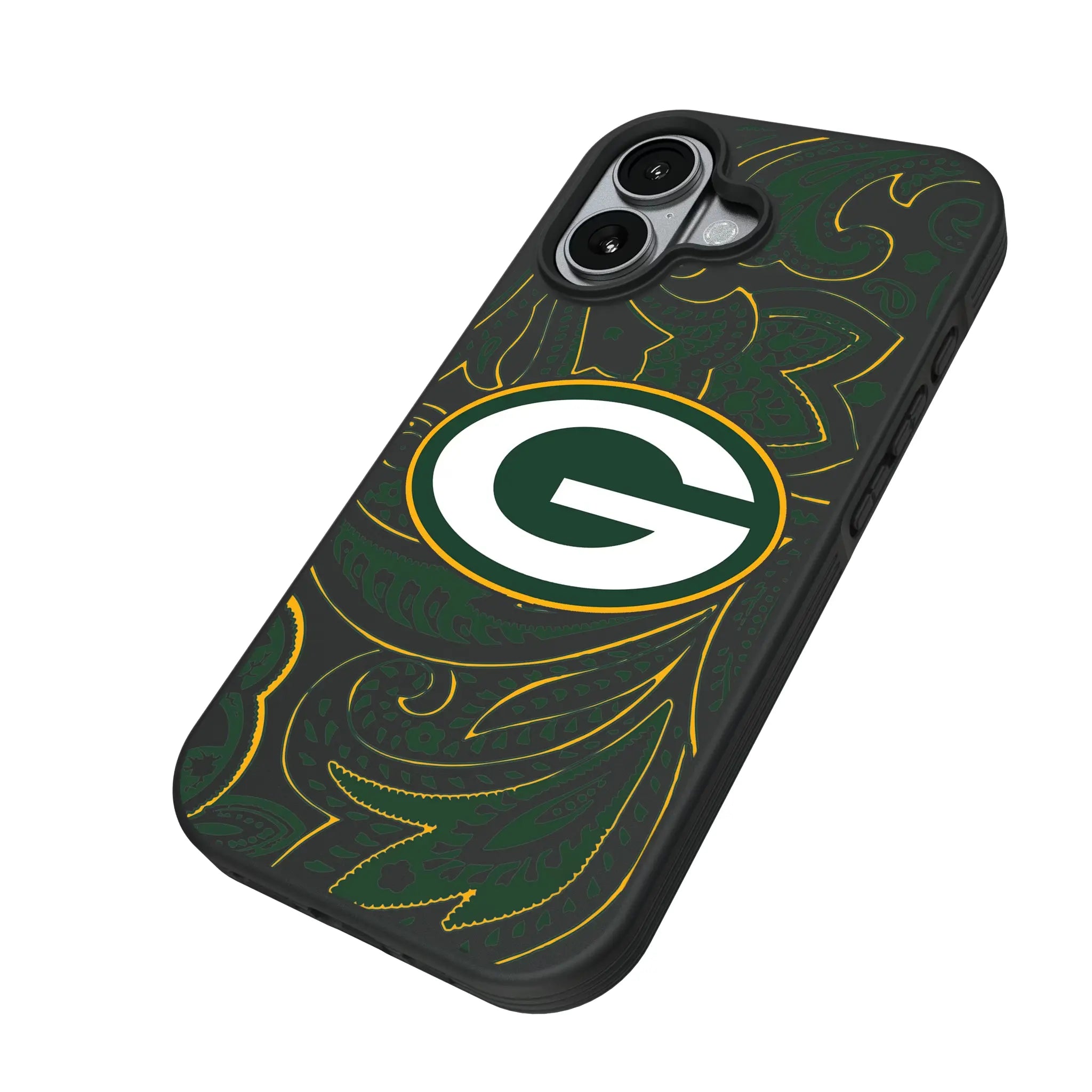 Green Bay Packers Paisley Bump Phone Case