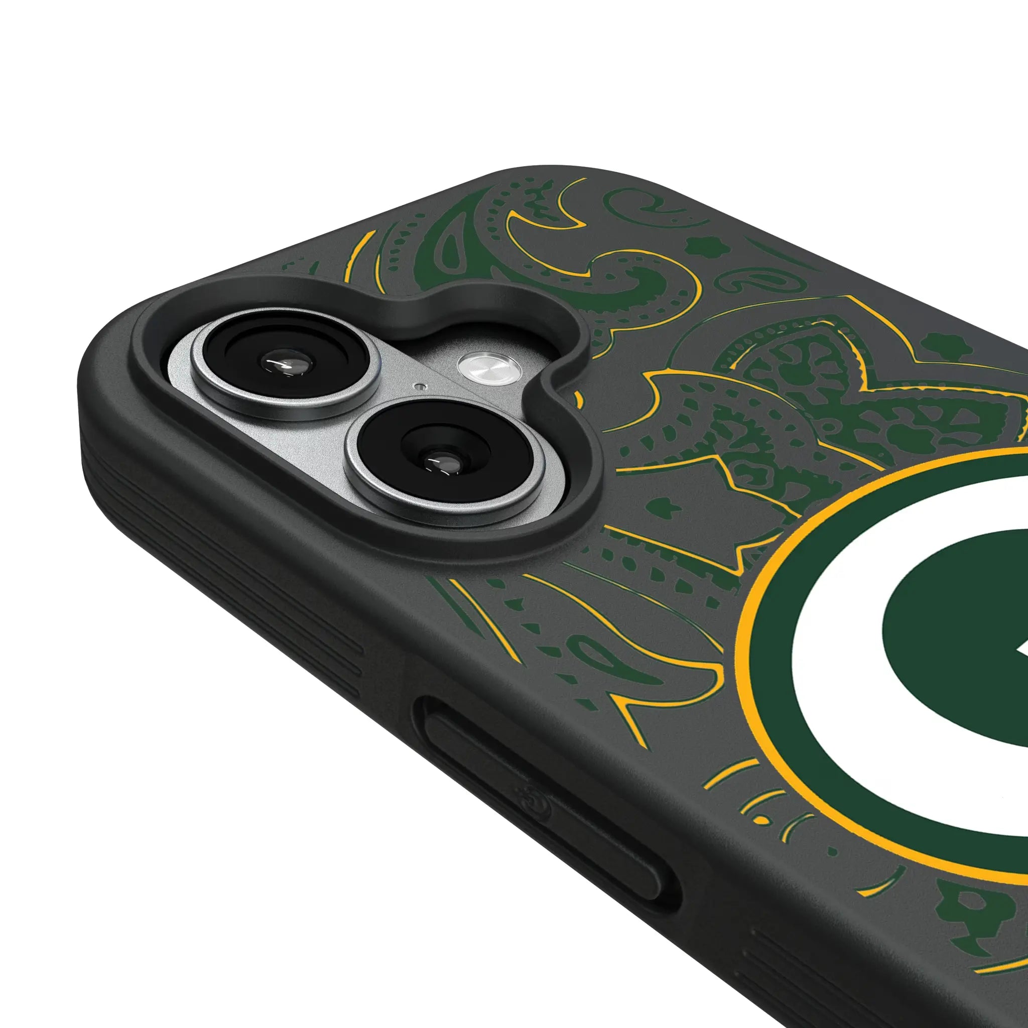 Green Bay Packers Paisley Bump Phone Case