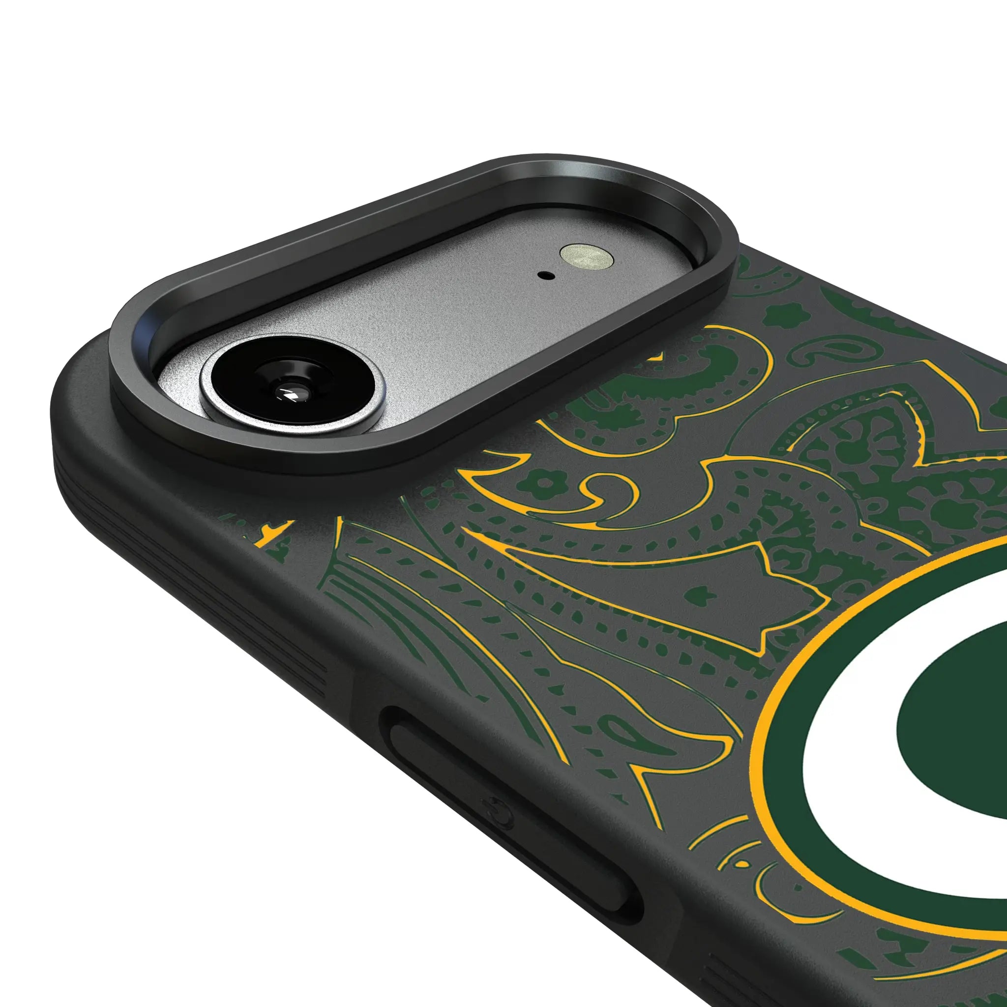 Green Bay Packers Paisley Bump Phone Case