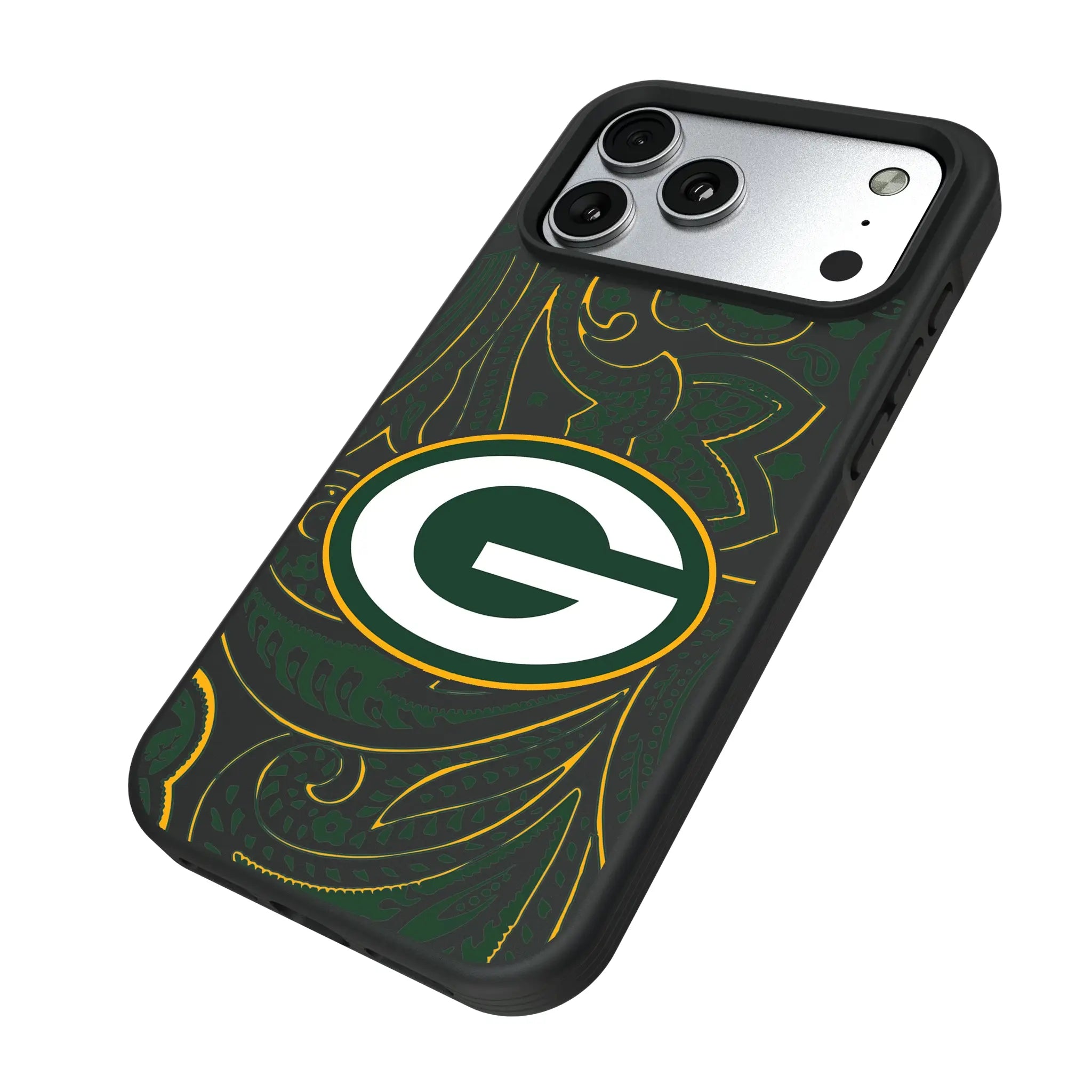 Green Bay Packers Paisley Bump Phone Case