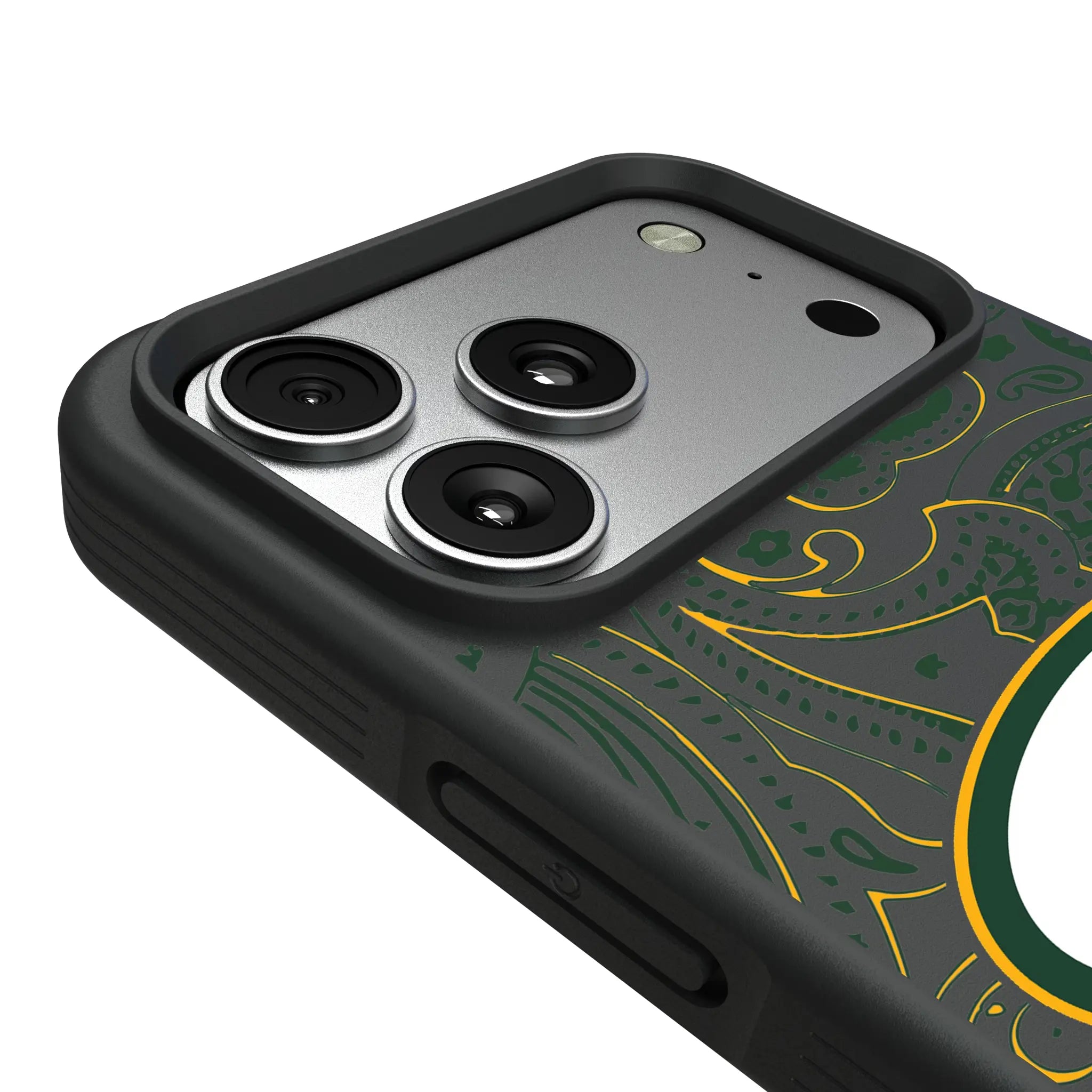 Green Bay Packers Paisley Bump Phone Case