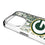 Green Bay Packers Paisley Clear Phone Case for Apple iPhone
