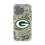 Green Bay Packers Paisley Clear Phone Case for Apple iPhone