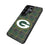 Green Bay Packers Plaid MagSafe Compatible Phone Case for Samsung Galaxy