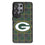 Green Bay Packers Plaid MagSafe Compatible Phone Case for Samsung Galaxy