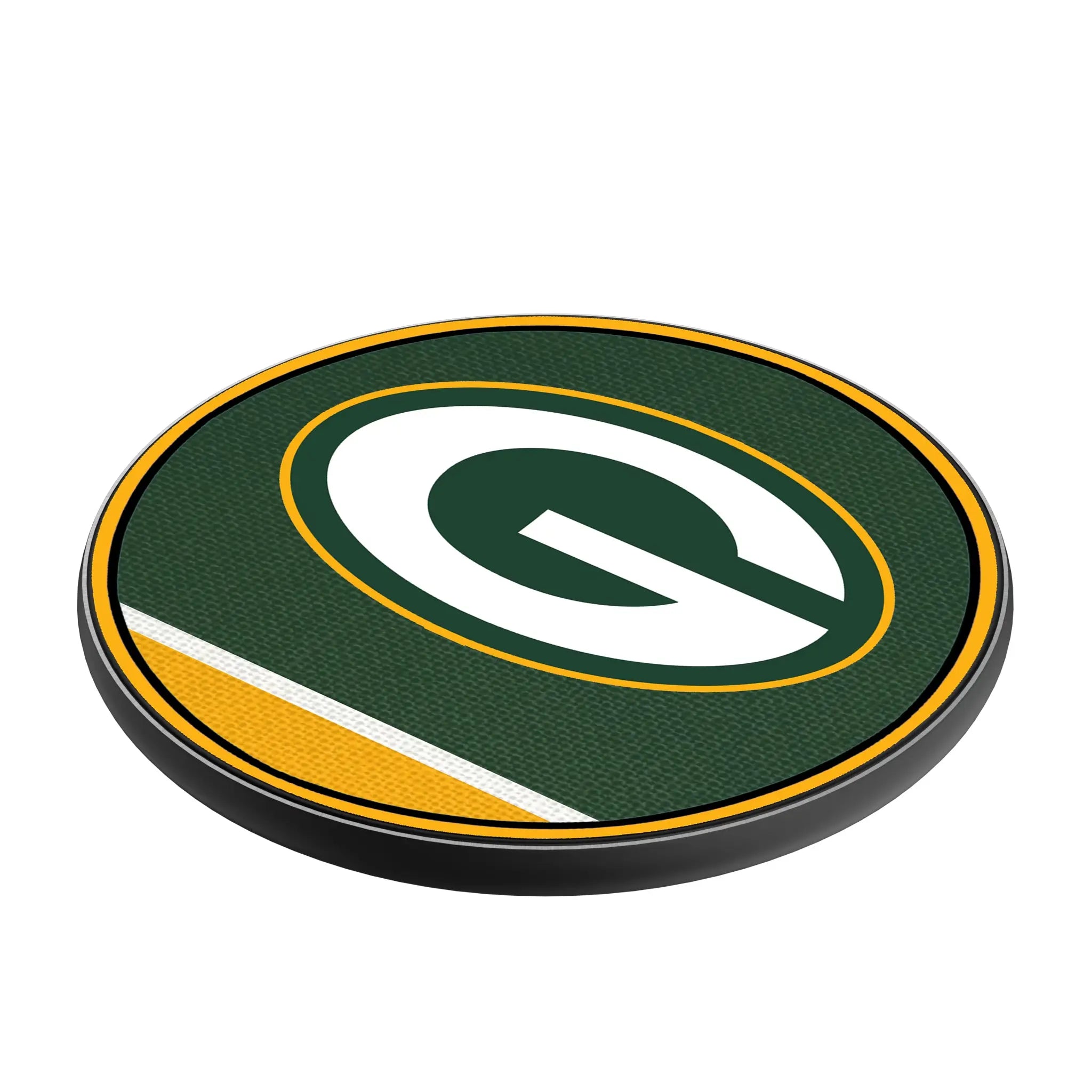 Green Bay Packers Stripe 15-Watt Wireless Charger