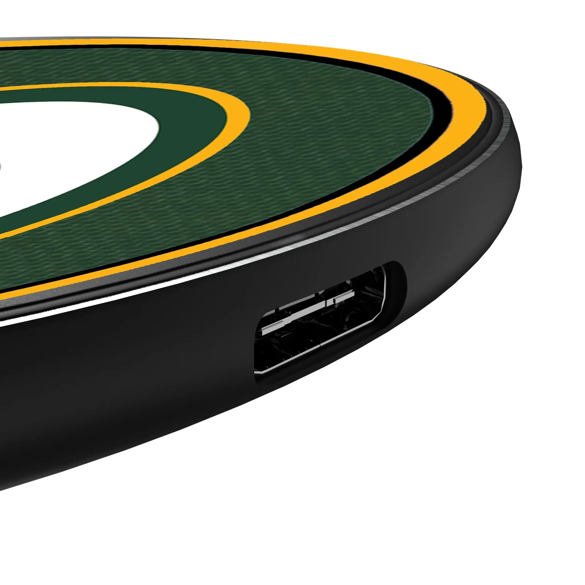 Green Bay Packers Stripe 15-Watt Wireless Charger