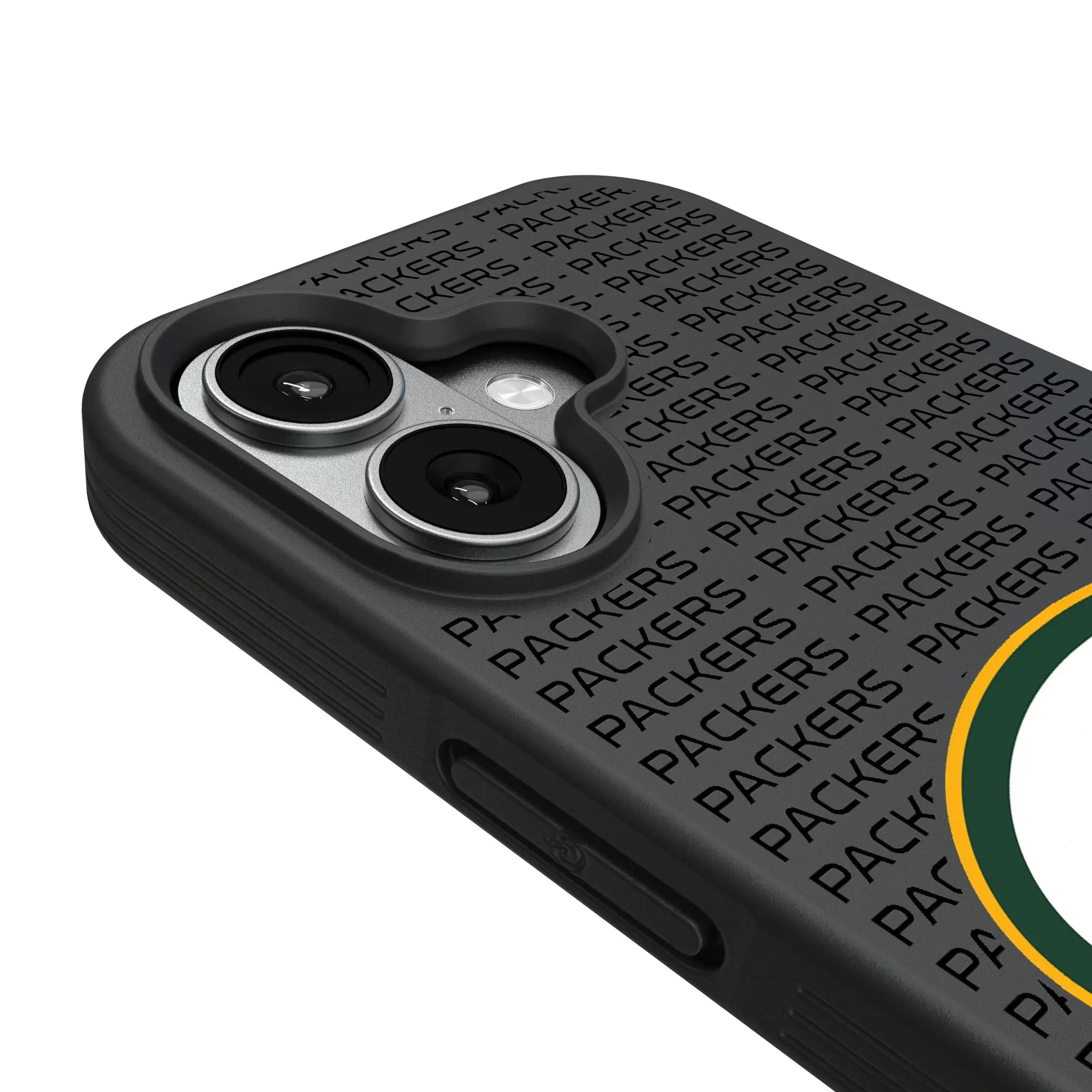 Green Bay Packers Text Backdrop Bump Phone Case