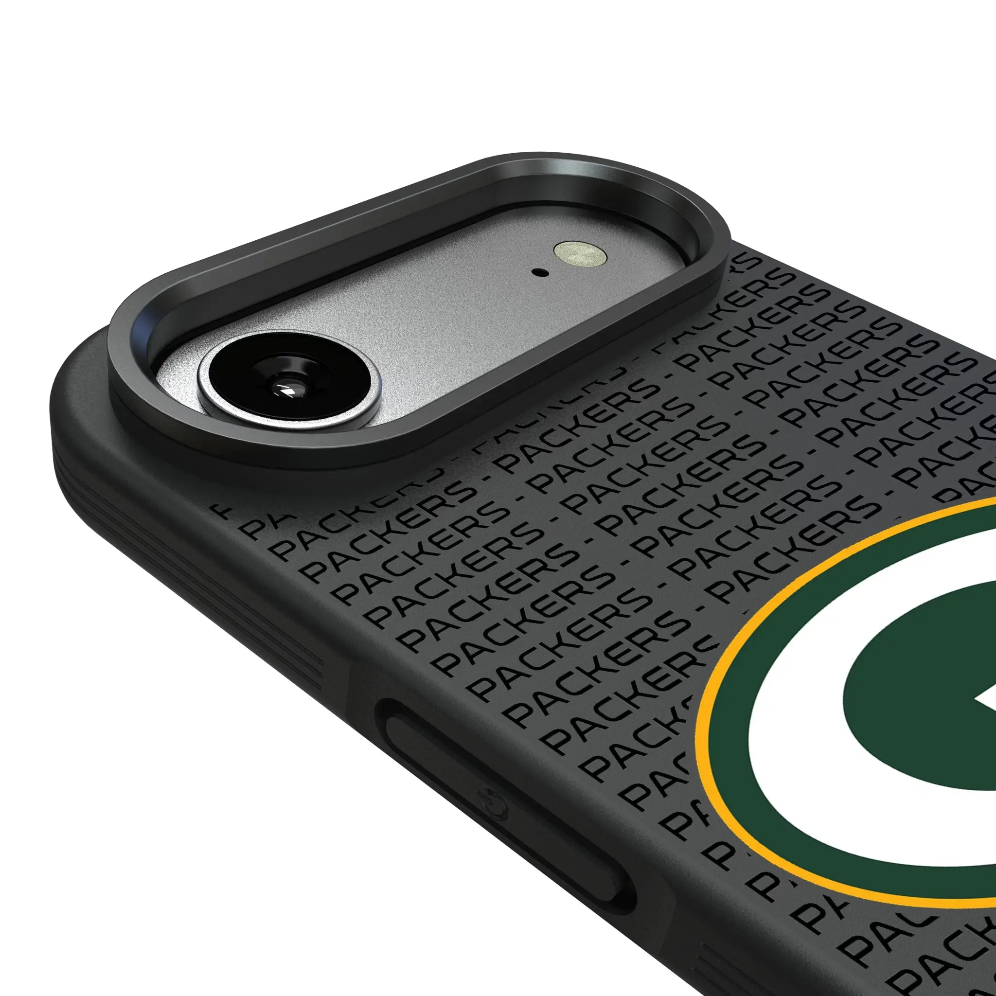 Green Bay Packers Text Backdrop Bump Phone Case