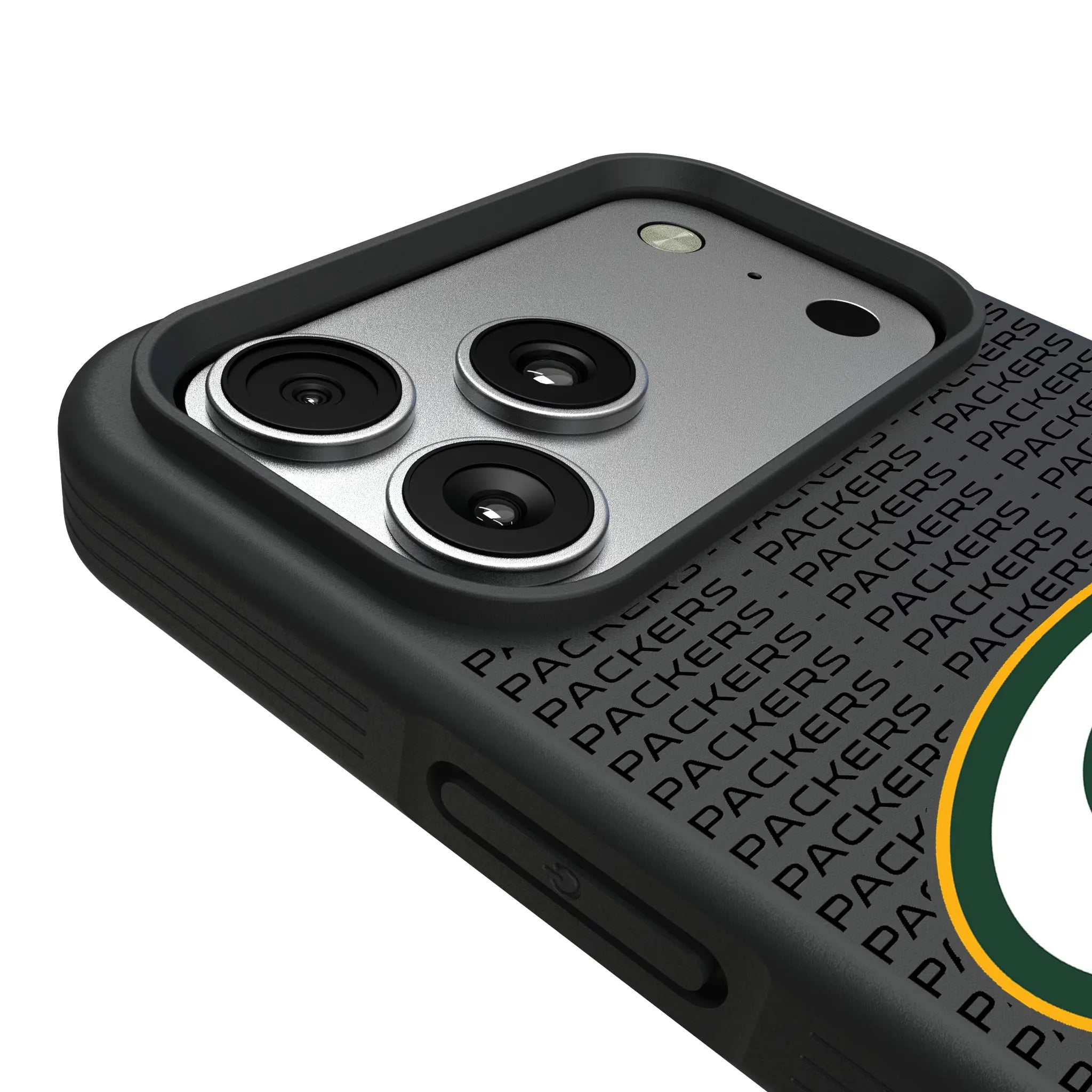 Green Bay Packers Text Backdrop Bump Phone Case