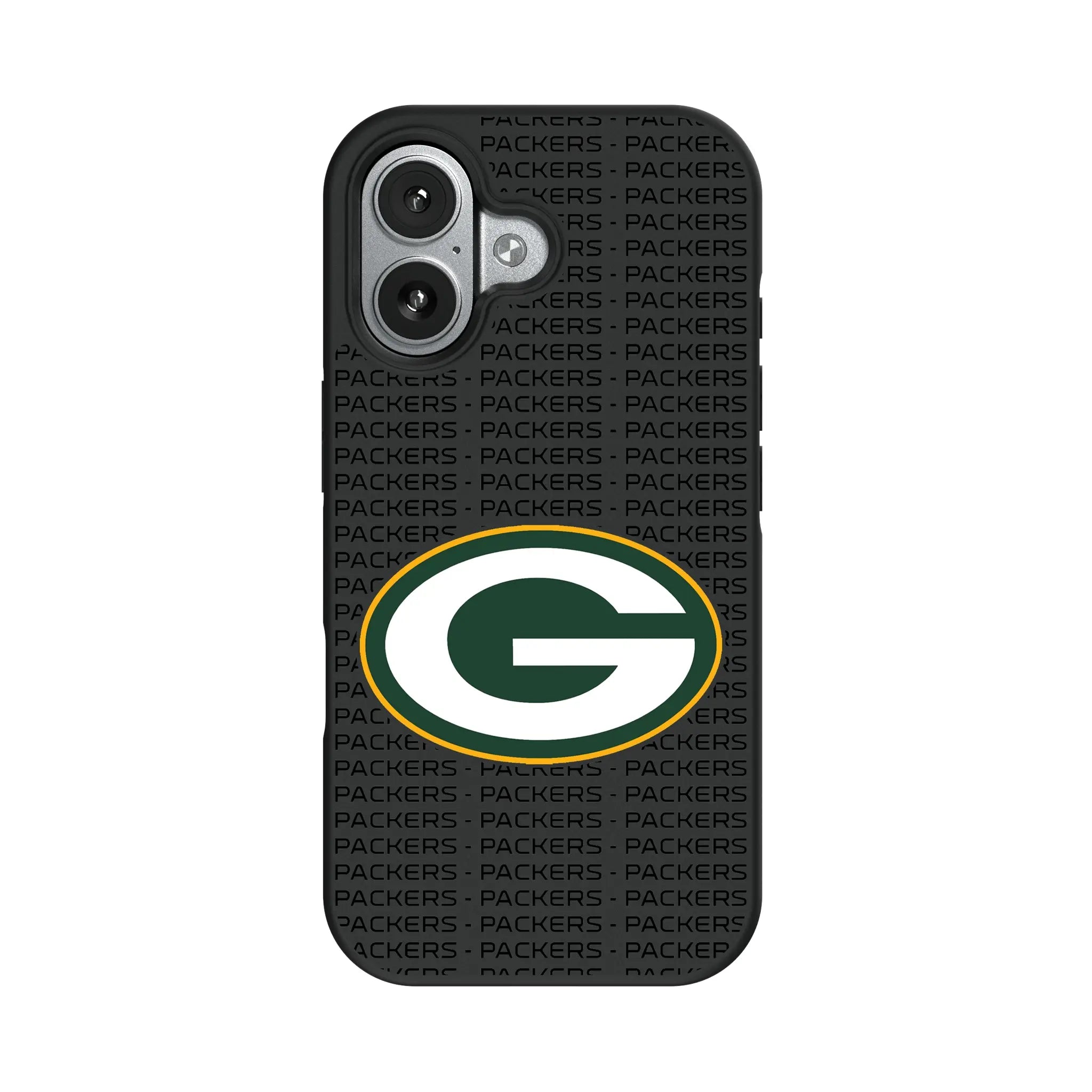Green Bay Packers Text Backdrop Bump Phone Case