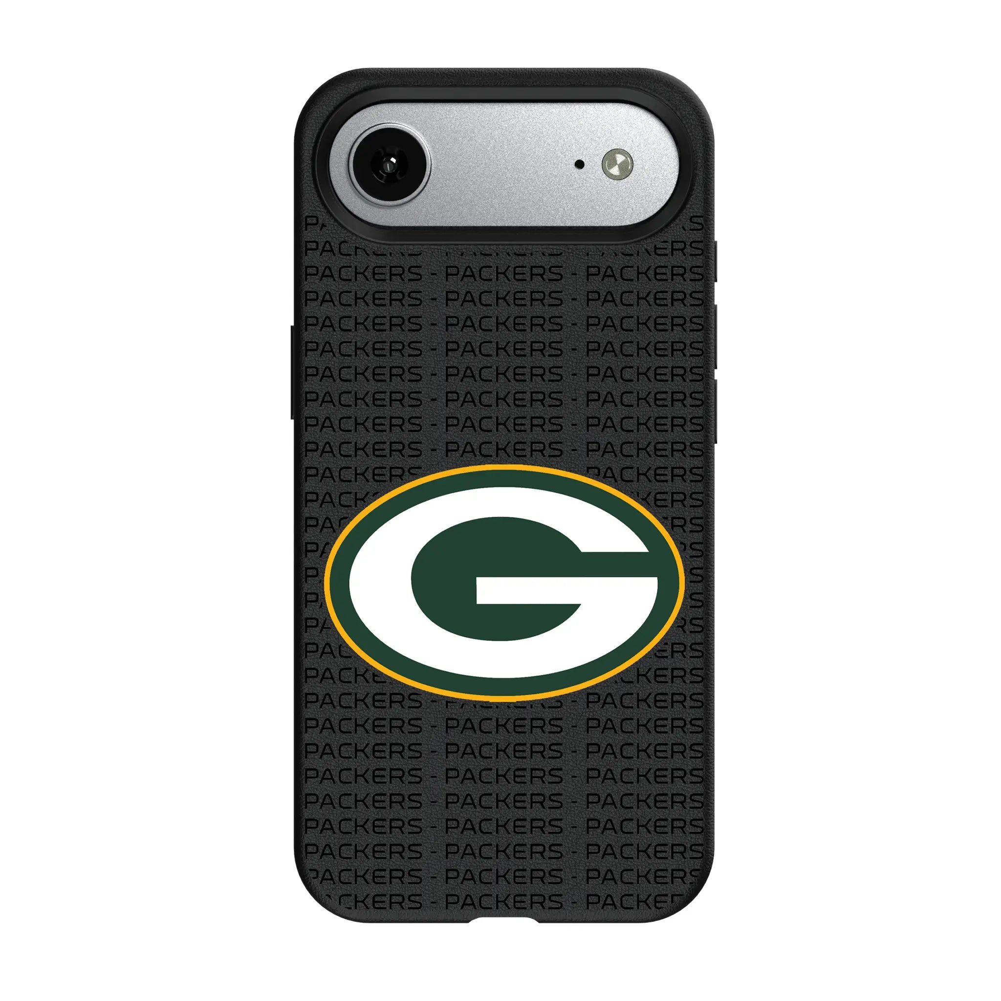 Green Bay Packers Text Backdrop MagSafe Compatible Phone Case for Apple iPhone