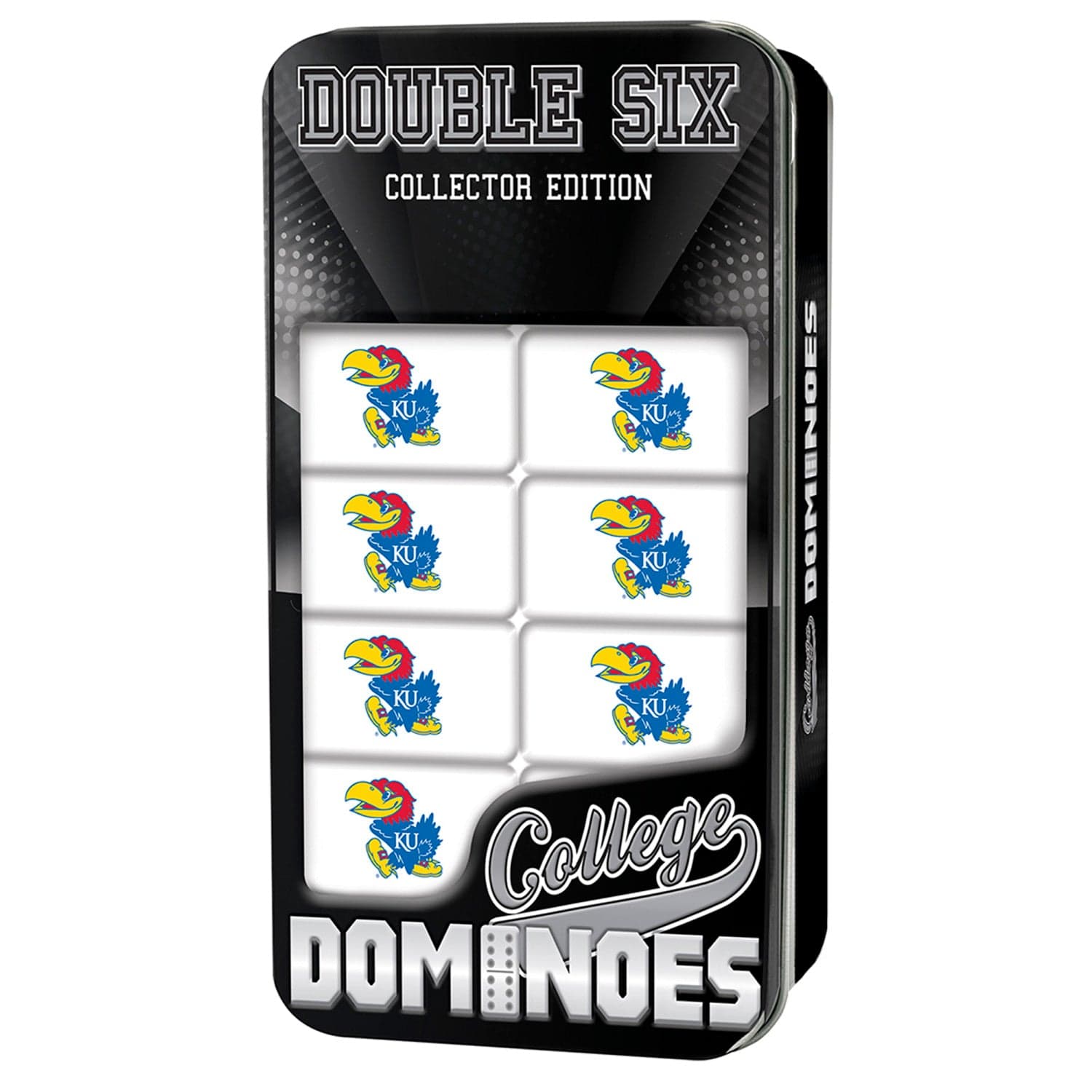 Kansas Jayhawks Collectible Dominoes Set - Sports Gifts, Sports Memorabilia, Sports Collectibles, Fan Shop