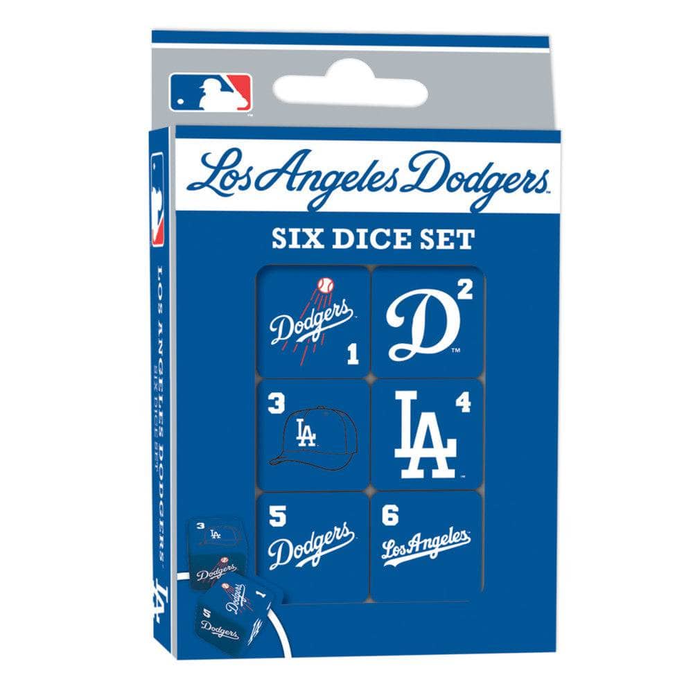 Los Angeles Dodgers Official Dice Set - Sports Gifts, Sports Memorabilia, Sports Collectibles, Fan Shop