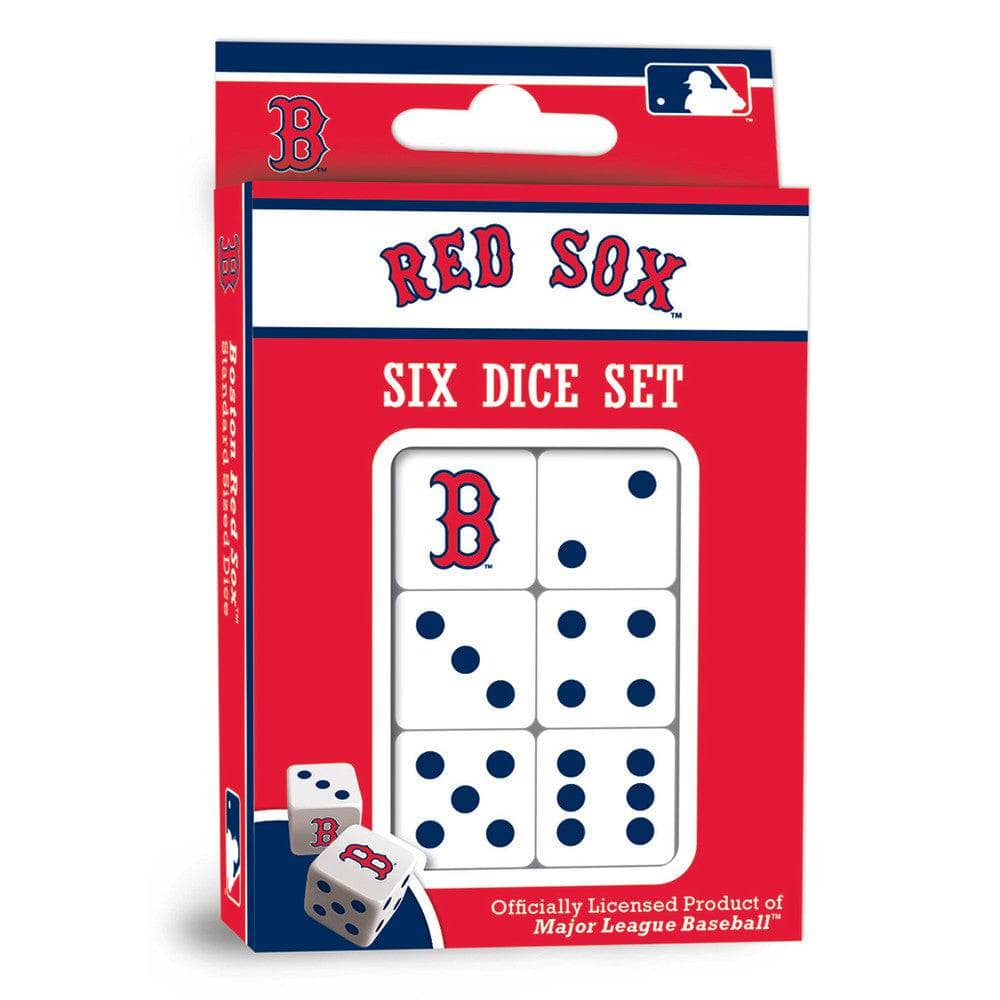Boston Red Sox Official Dice Set - Sports Gifts, Sports Memorabilia, Sports Collectibles, Fan Shop