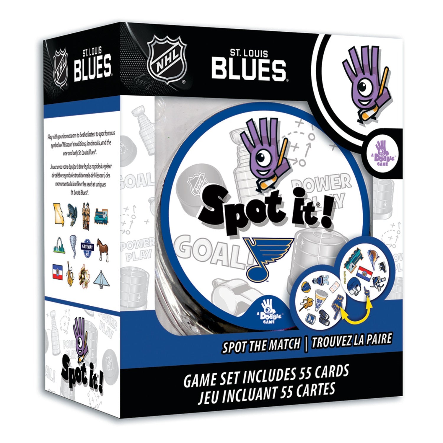 St. Louis Blues Spot It! Card Game - 757 Sports Collectibles