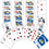 Los Angeles Rams 54-Card Deck Playing Cards - Sports Gifts, Sports Memorabilia, Sports Collectibles, Fan Shop