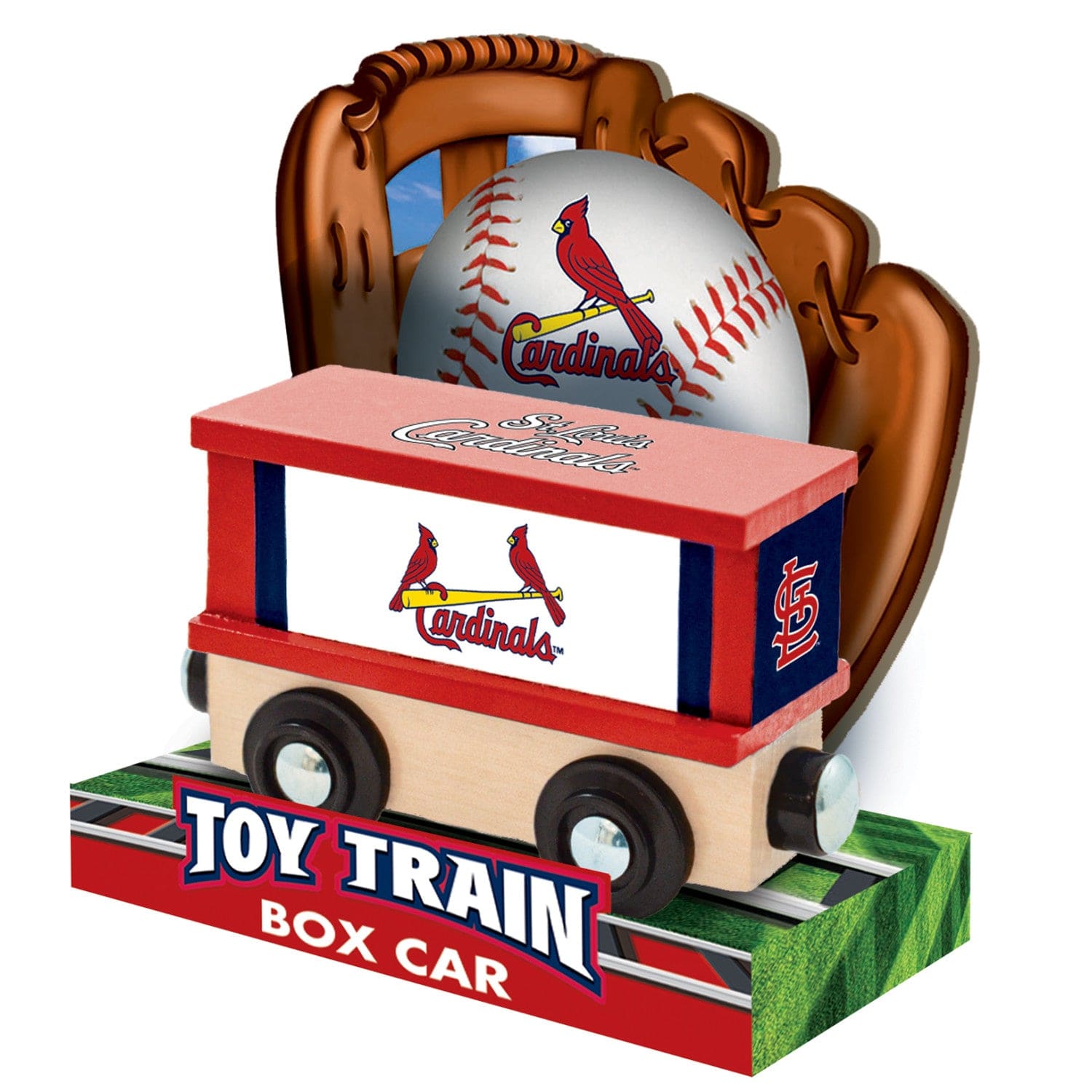 St. Louis Cardinals Toy Train Box Car - Sports Gifts, Sports Memorabilia, Sports Collectibles, Fan Shop