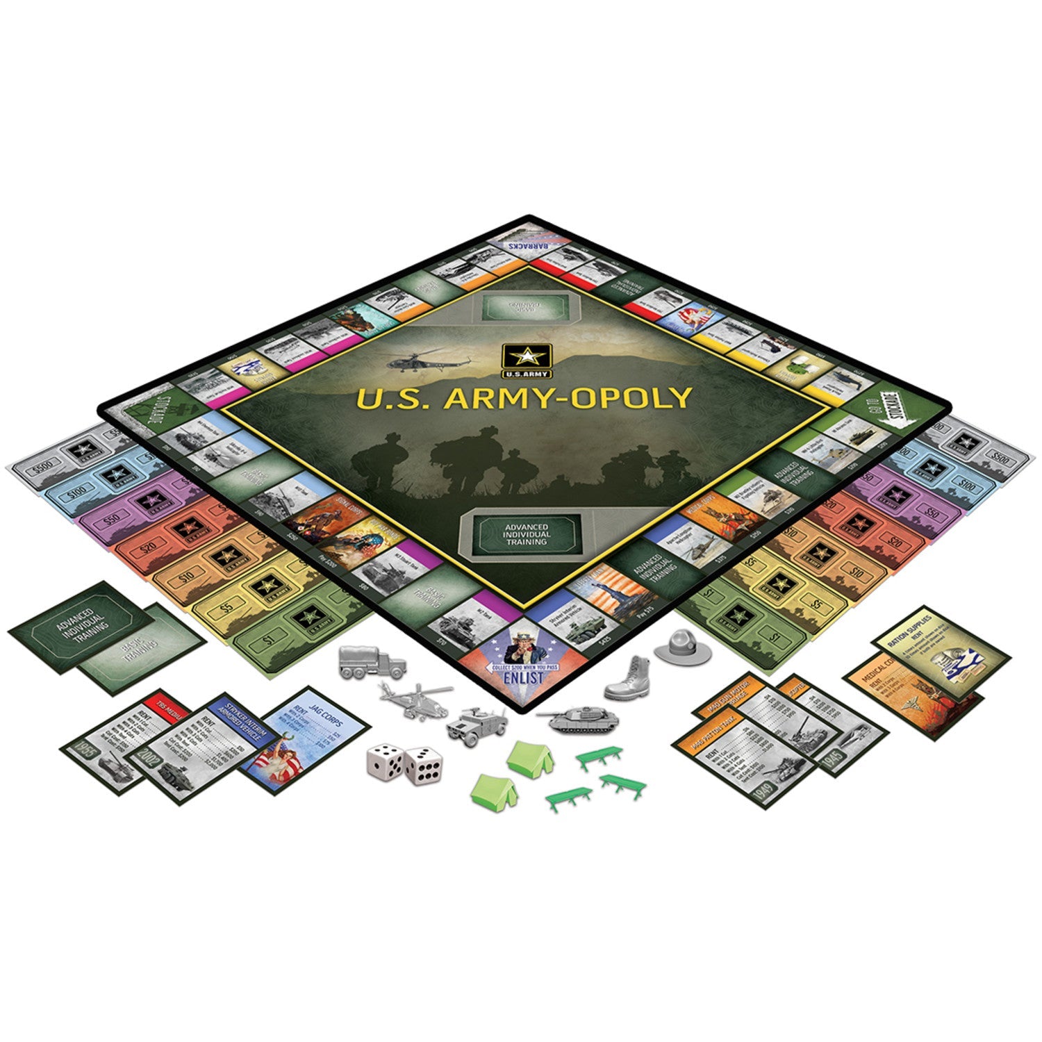 US Army Opoly - 757 Sports Collectibles