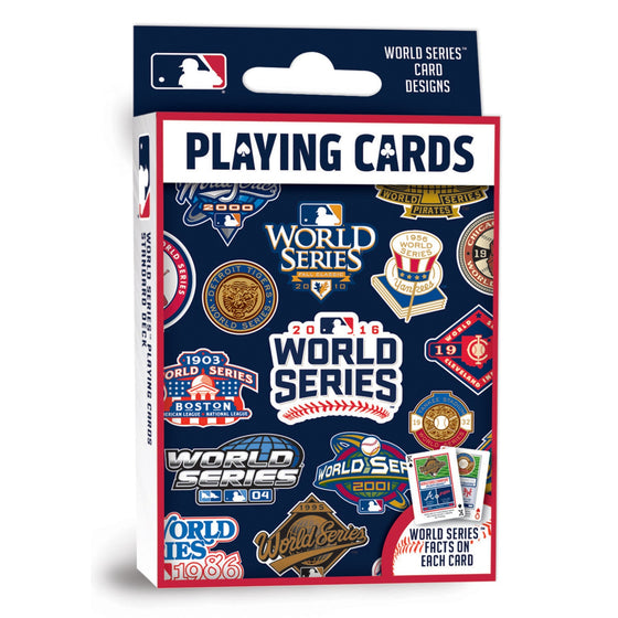 MLB World Series Playing Cards - 54 Card Deck - 757 Sports Collectibles