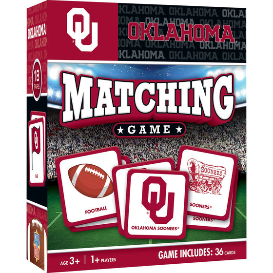 Oklahoma Sooners Matching Game - 757 Sports Collectibles