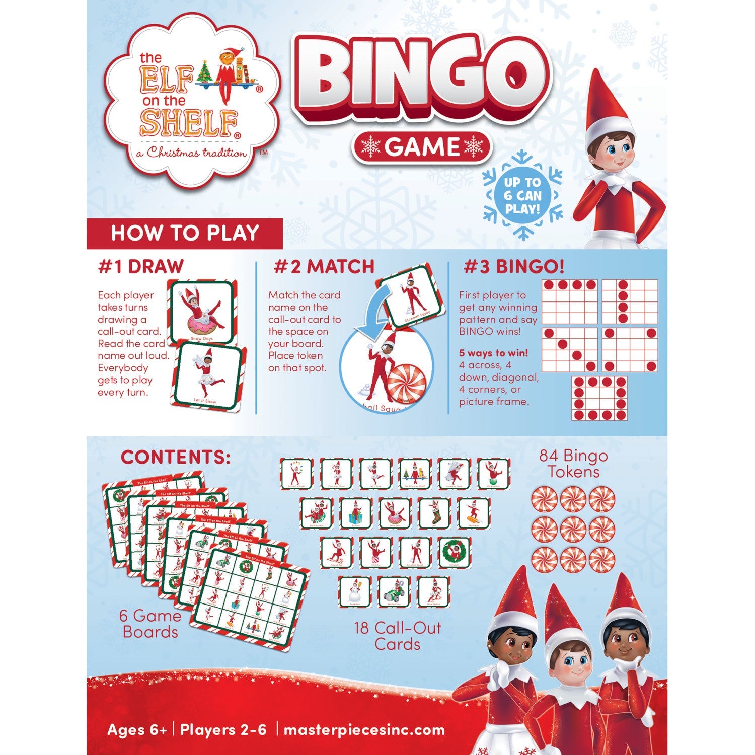 Elf on the Shelf Bingo Game - 757 Sports Collectibles
