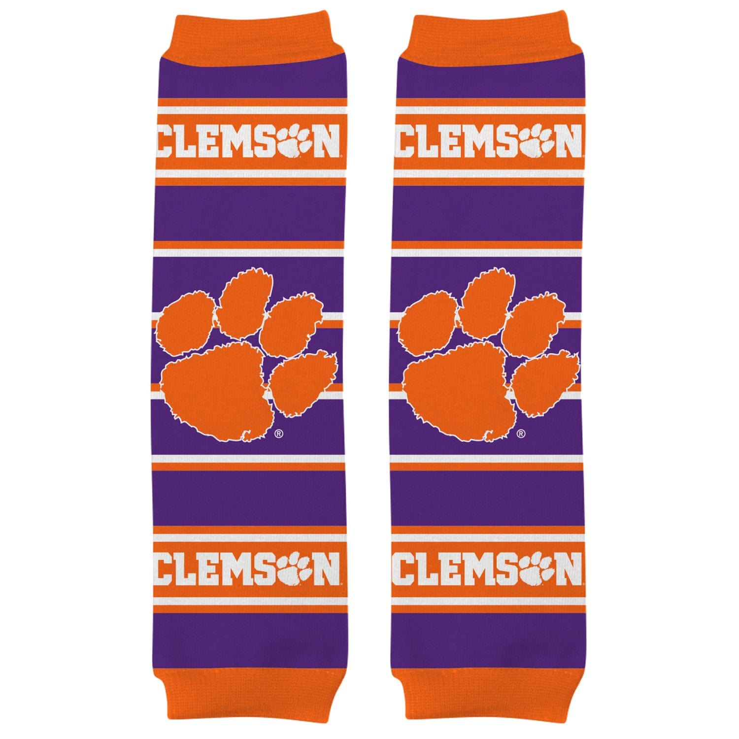 Clemson Tigers Infant Leg Warmers - Sports Gifts, Sports Memorabilia, Sports Collectibles, Fan Shop