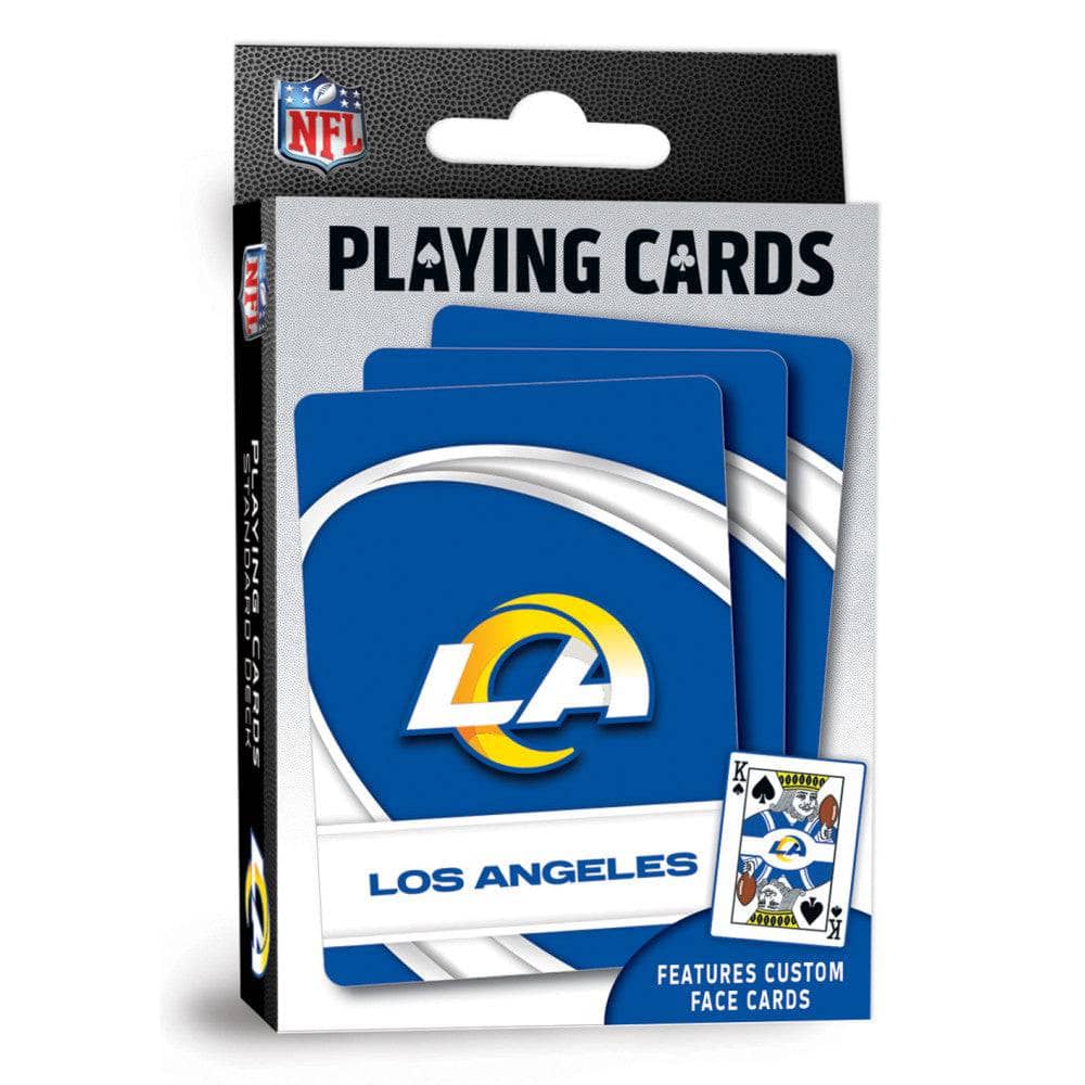 Los Angeles Rams 54-Card Deck Playing Cards - Sports Gifts, Sports Memorabilia, Sports Collectibles, Fan Shop