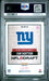 Graded 2025 Panini Instant Cam Skattebo #NFLDN36 NFL Draft Night Rookie RC Football Card PSA 8 Near Mint