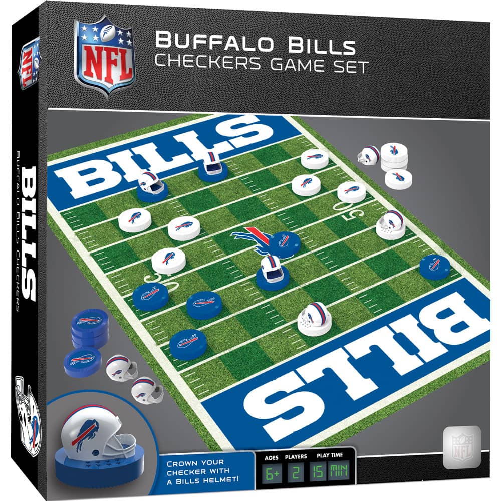 Buffalo Bills Checkers Game