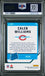 Graded 2024 Panini Donruss Optic Caleb Williams #201 Rookie RC Football Card PSA 10 Gem Mint