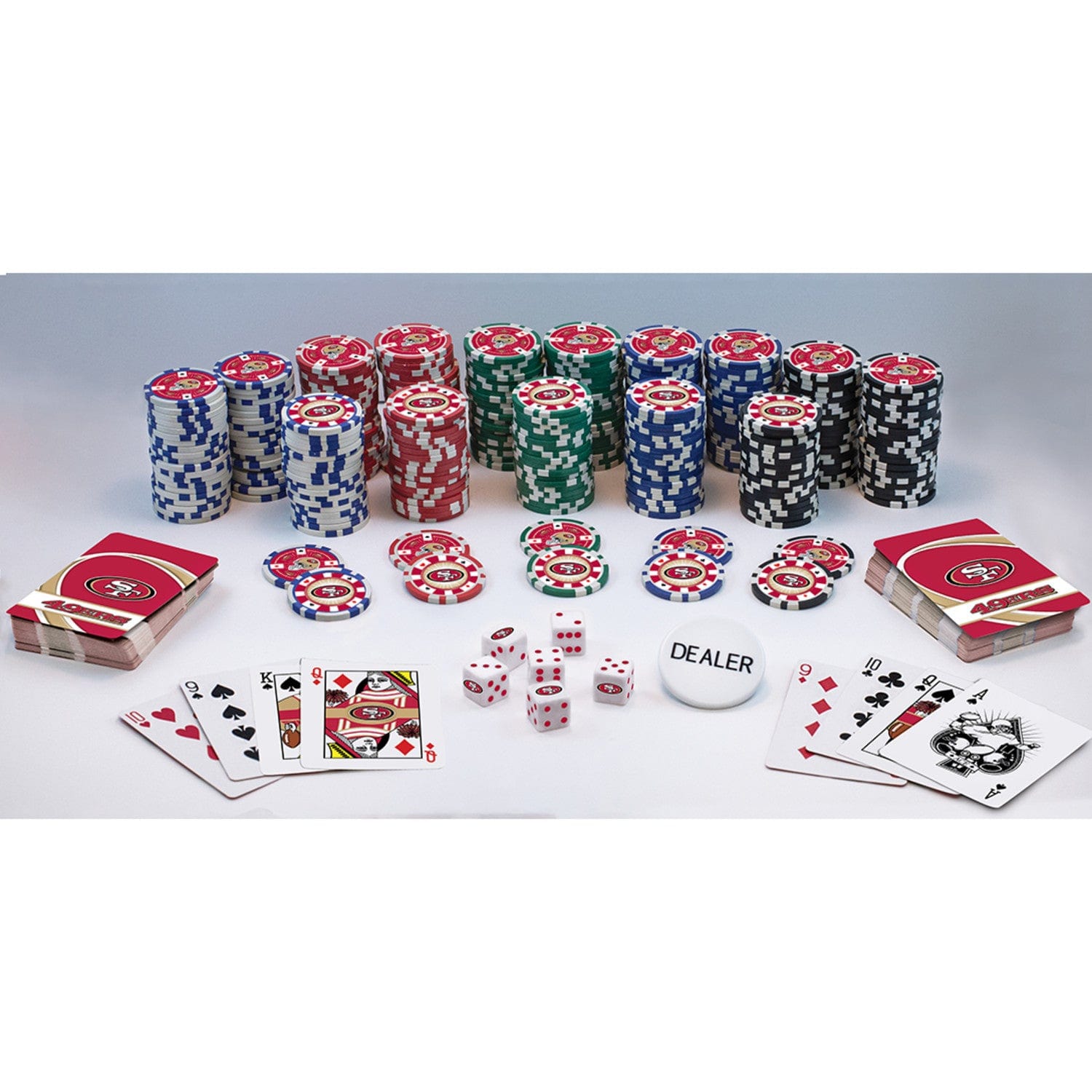 San Francisco 49ers 300 Piece Poker Set - Ultimate Fan Edition
