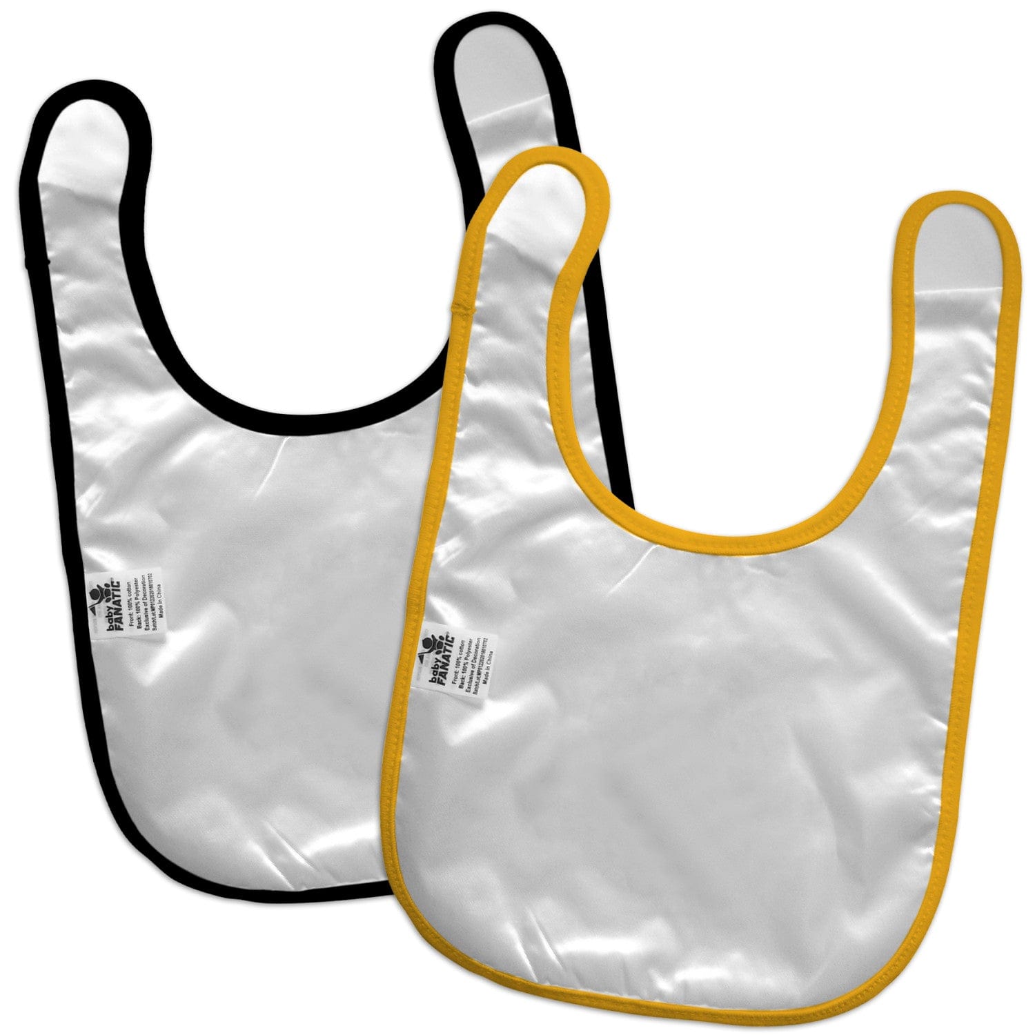 Pittsburgh Penguins Baby Bibs 2-Pack - Perfect for Little Fans - Sports Gifts, Sports Memorabilia, Sports Collectibles, Fan Shop