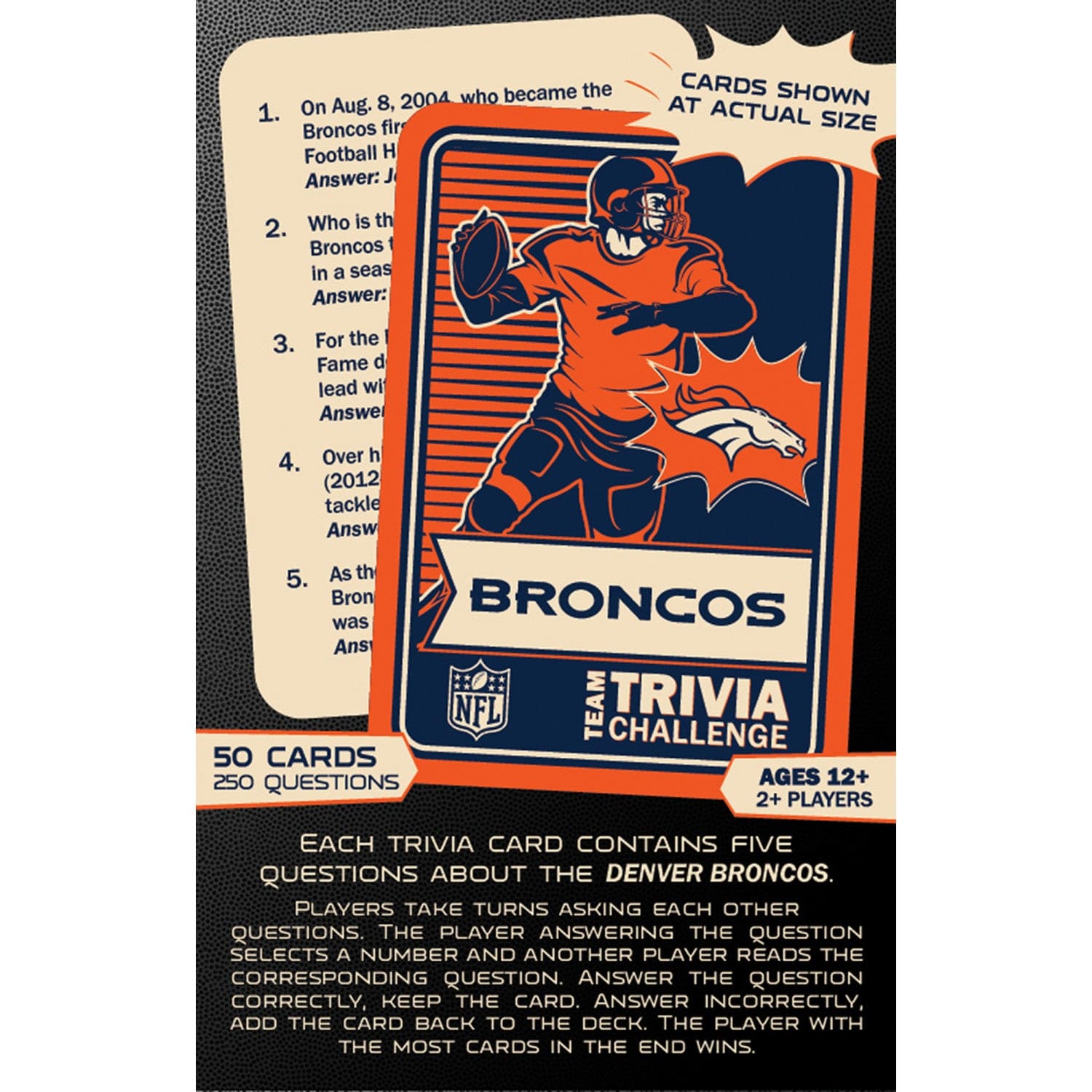Denver Broncos Trivia Challenge: Test Your Knowledge of the Mile High Team! - Sports Gifts, Sports Memorabilia, Sports Collectibles, Fan Shop