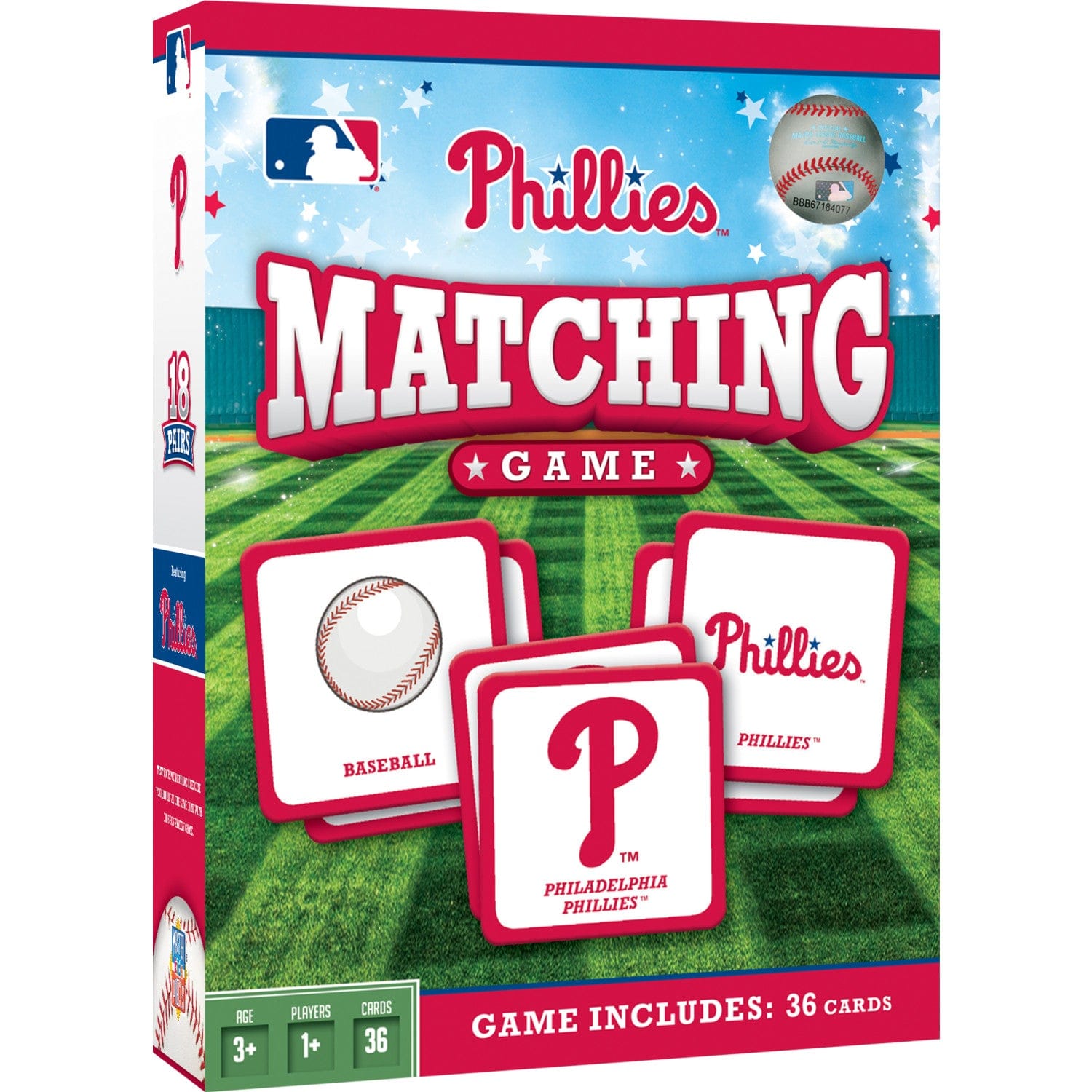 Philadelphia Phillies Memory Match Game - Sports Gifts, Sports Memorabilia, Sports Collectibles, Fan Shop
